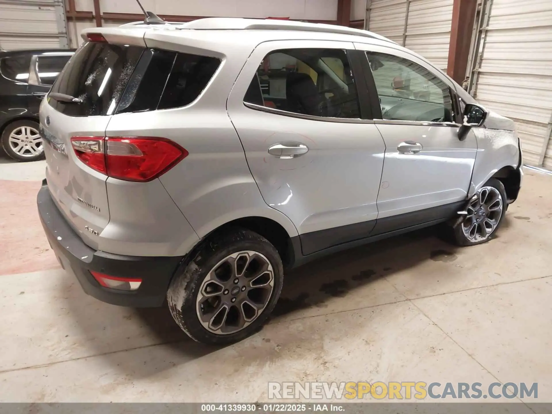 4 fotografías del automóvil dañado MAJ6S3KL3MC403106 FORD ECOSPORT 2021
