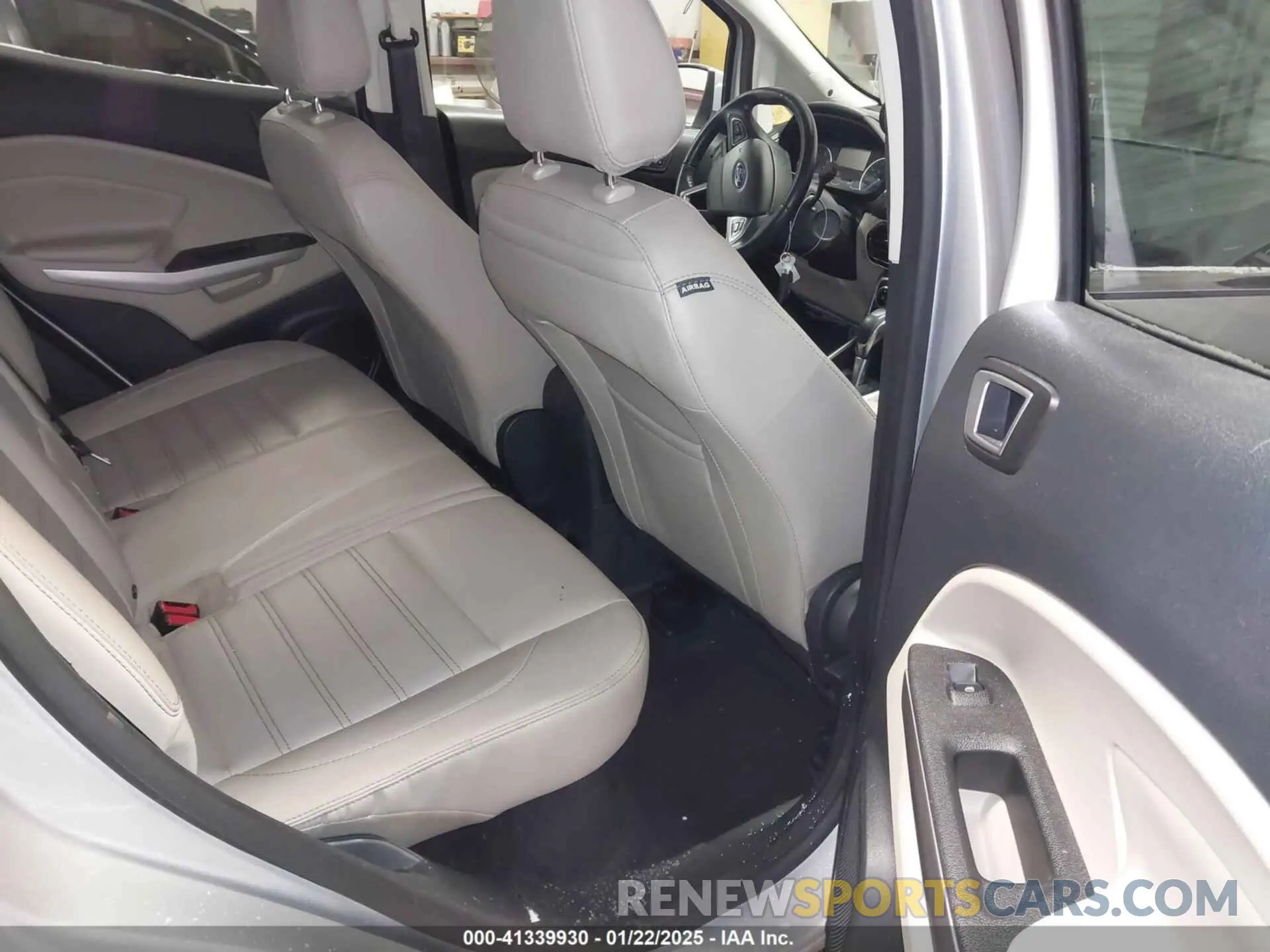 8 fotografías del automóvil dañado MAJ6S3KL3MC403106 FORD ECOSPORT 2021