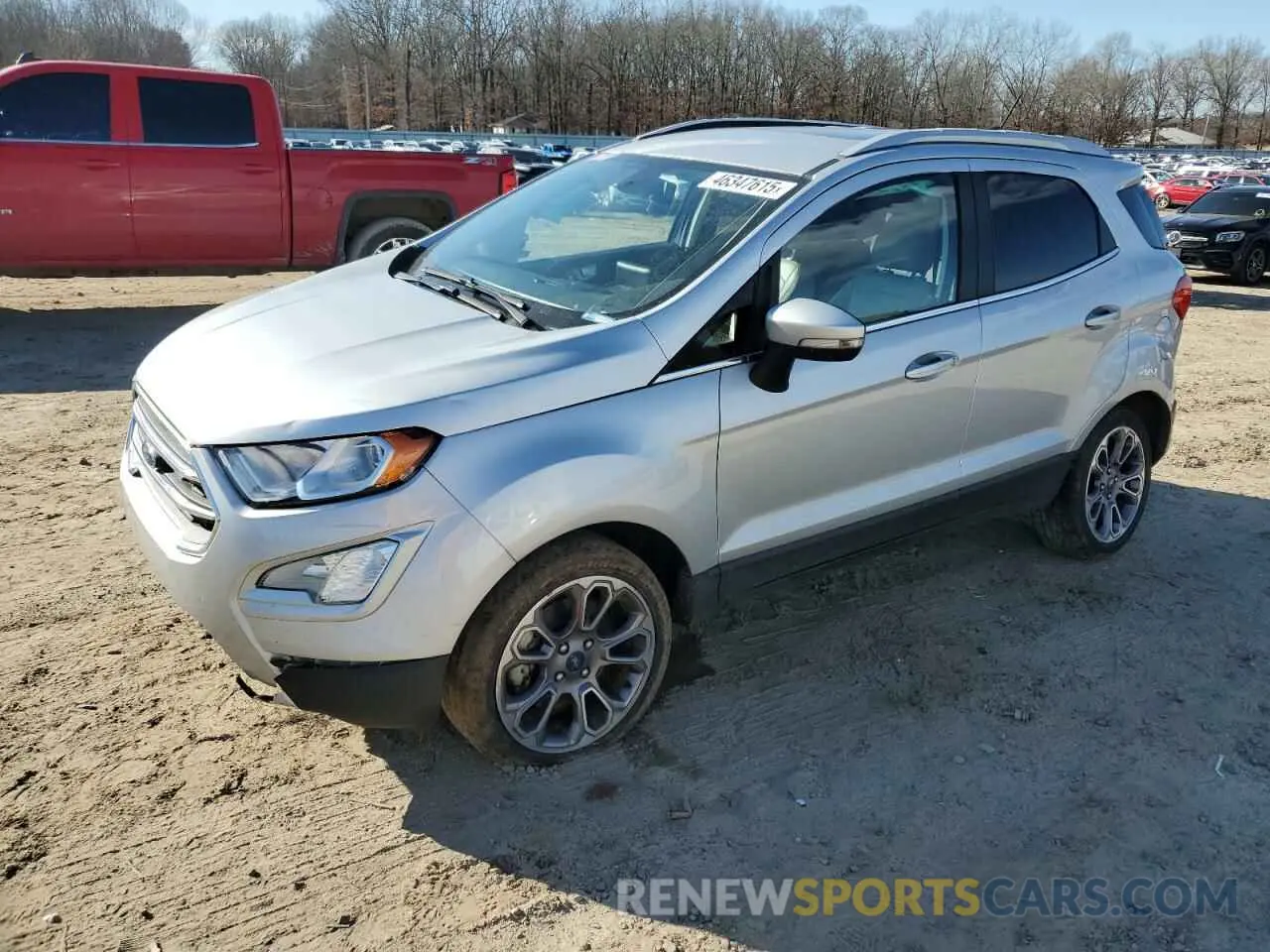 1 fotografías del automóvil dañado MAJ6S3KL5MC404001 FORD ECOSPORT 2021