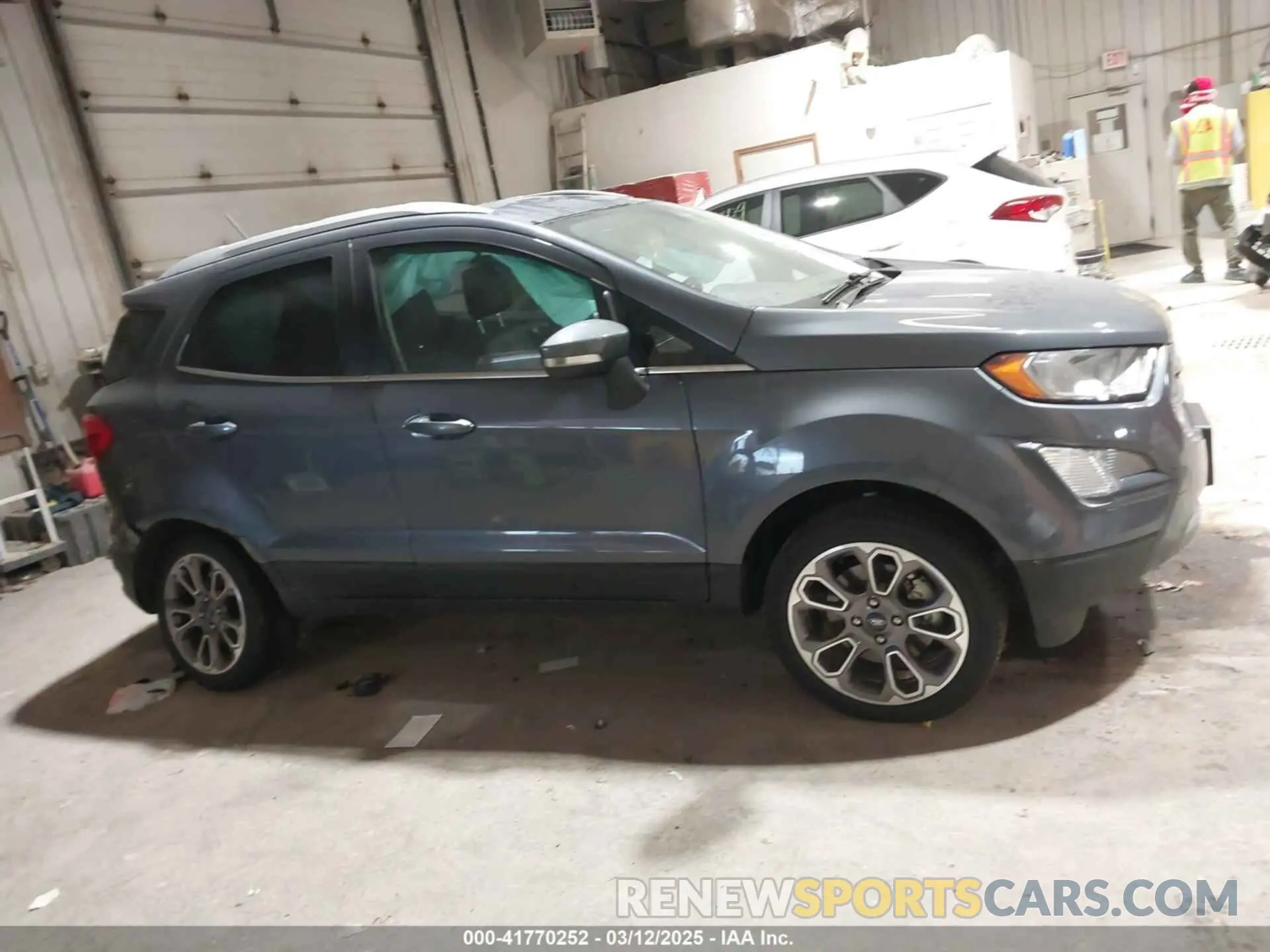13 fotografías del automóvil dañado MAJ6S3KL6MC398208 FORD ECOSPORT 2021