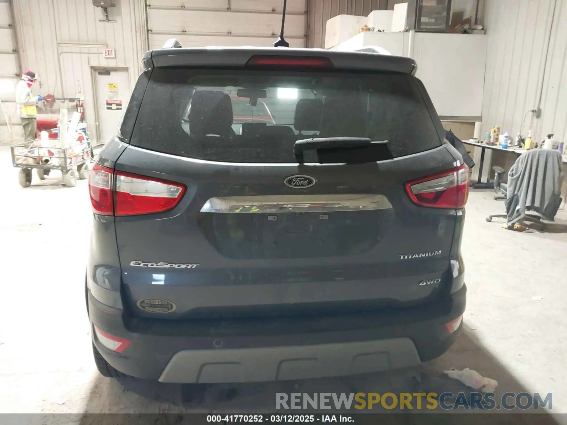 16 fotografías del automóvil dañado MAJ6S3KL6MC398208 FORD ECOSPORT 2021