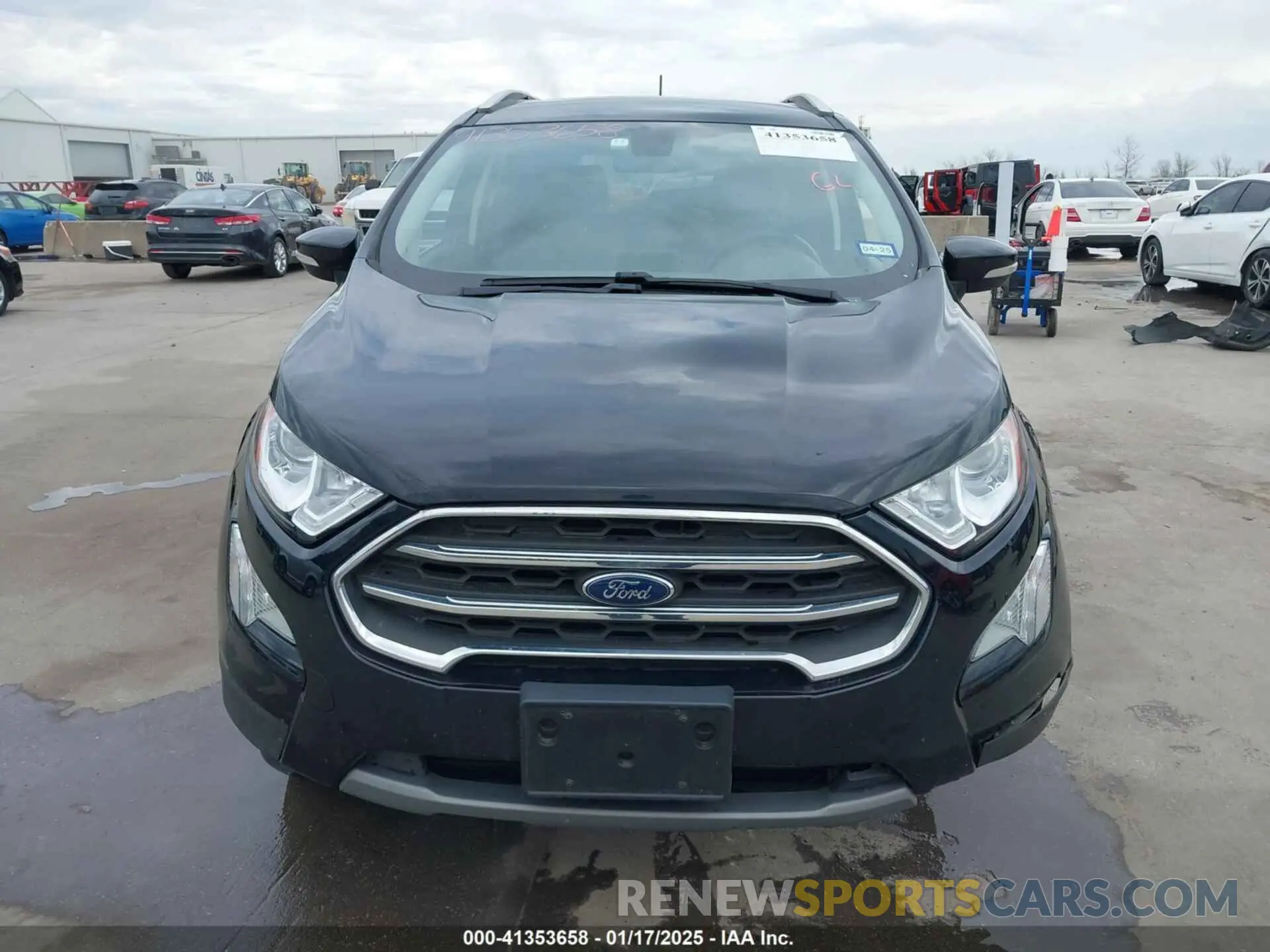 13 fotografías del automóvil dañado MAJ6S3KL8MC425750 FORD ECOSPORT 2021