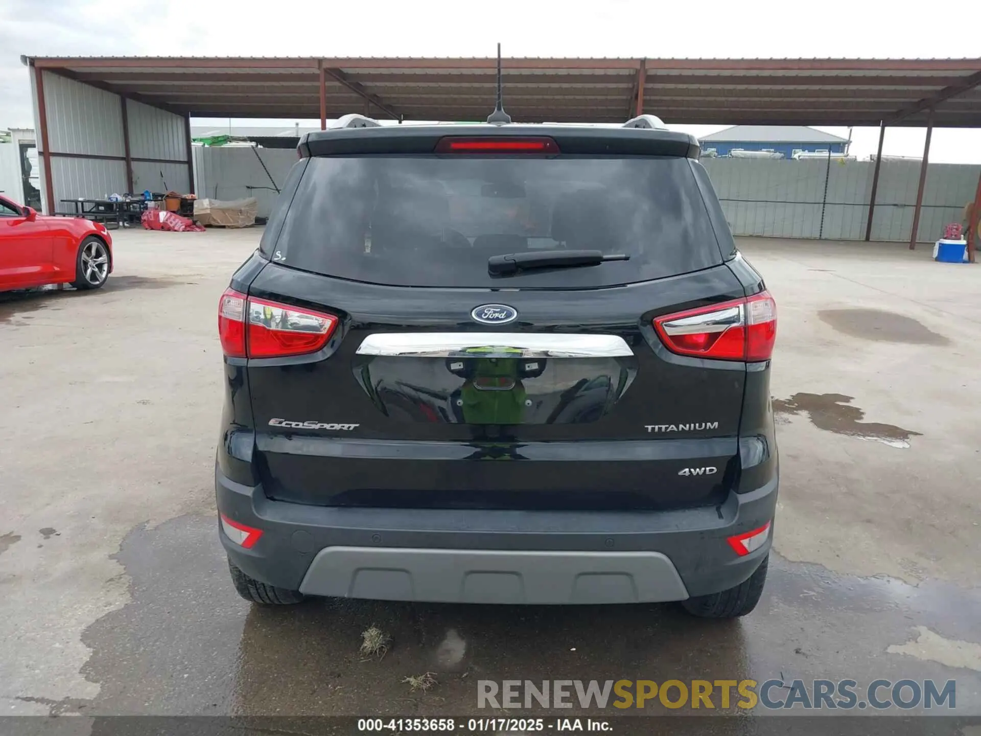17 fotografías del automóvil dañado MAJ6S3KL8MC425750 FORD ECOSPORT 2021