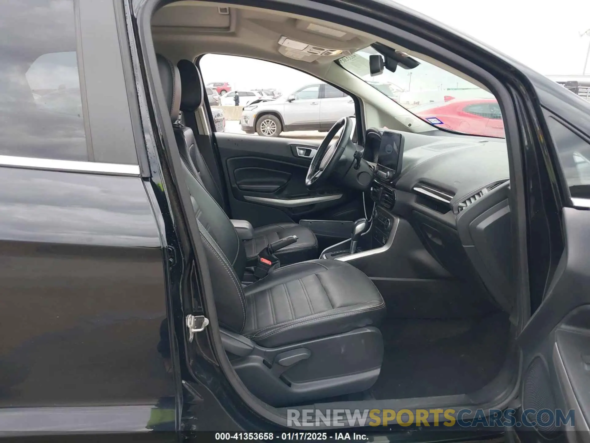 5 fotografías del automóvil dañado MAJ6S3KL8MC425750 FORD ECOSPORT 2021