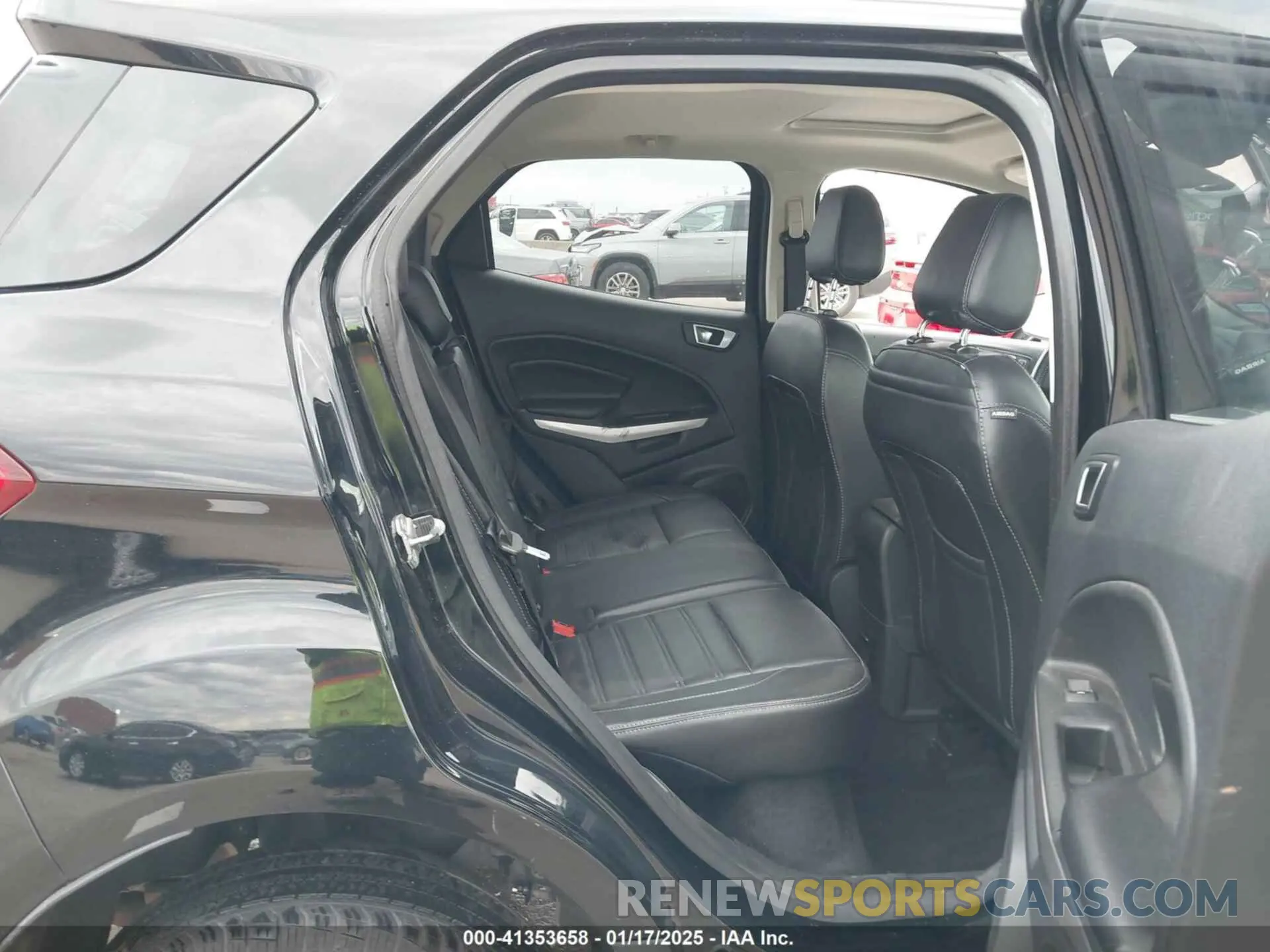 8 fotografías del automóvil dañado MAJ6S3KL8MC425750 FORD ECOSPORT 2021