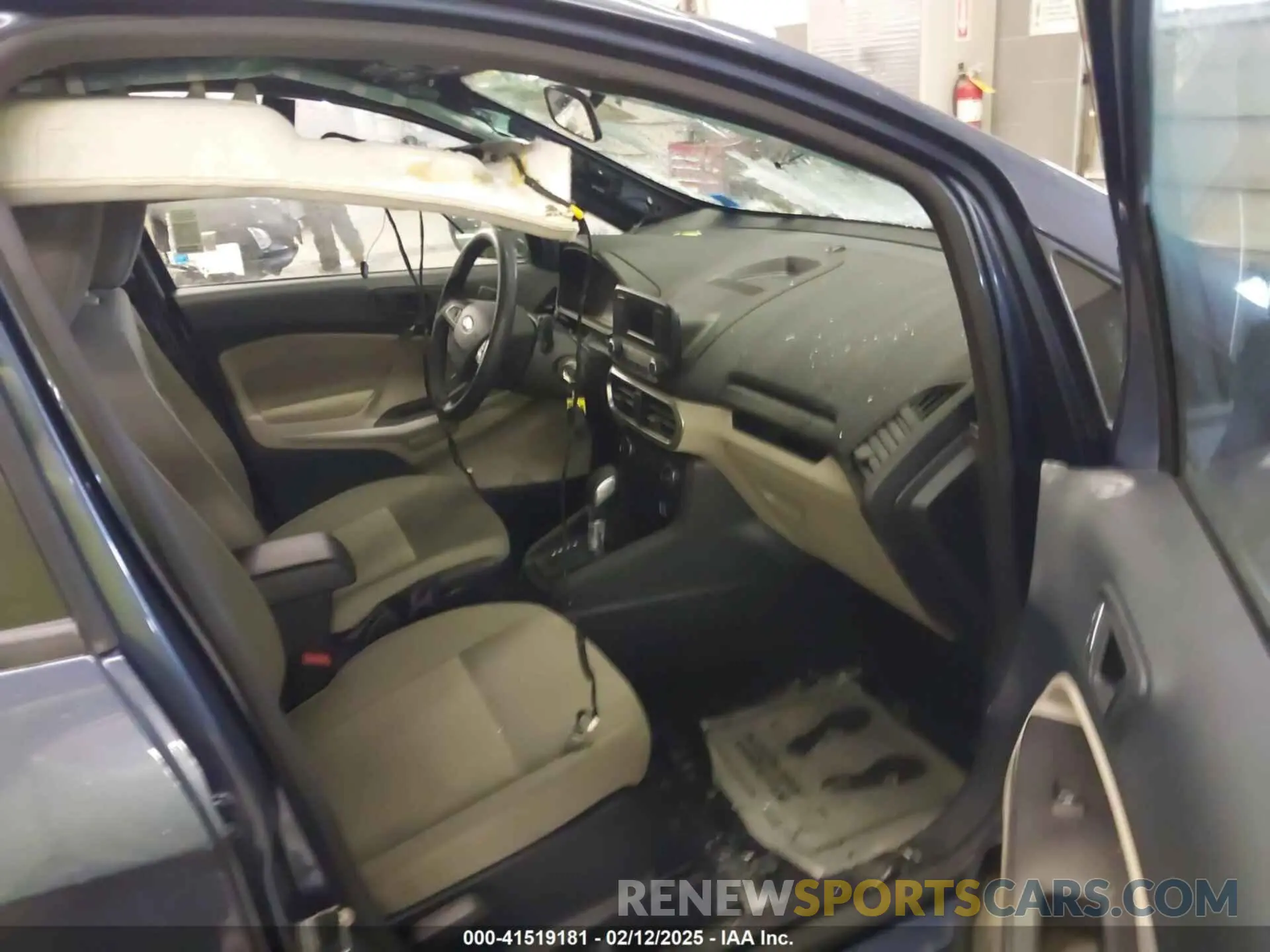 5 fotografías del automóvil dañado MAJ6S3FL0NC457085 FORD ECOSPORT 2022