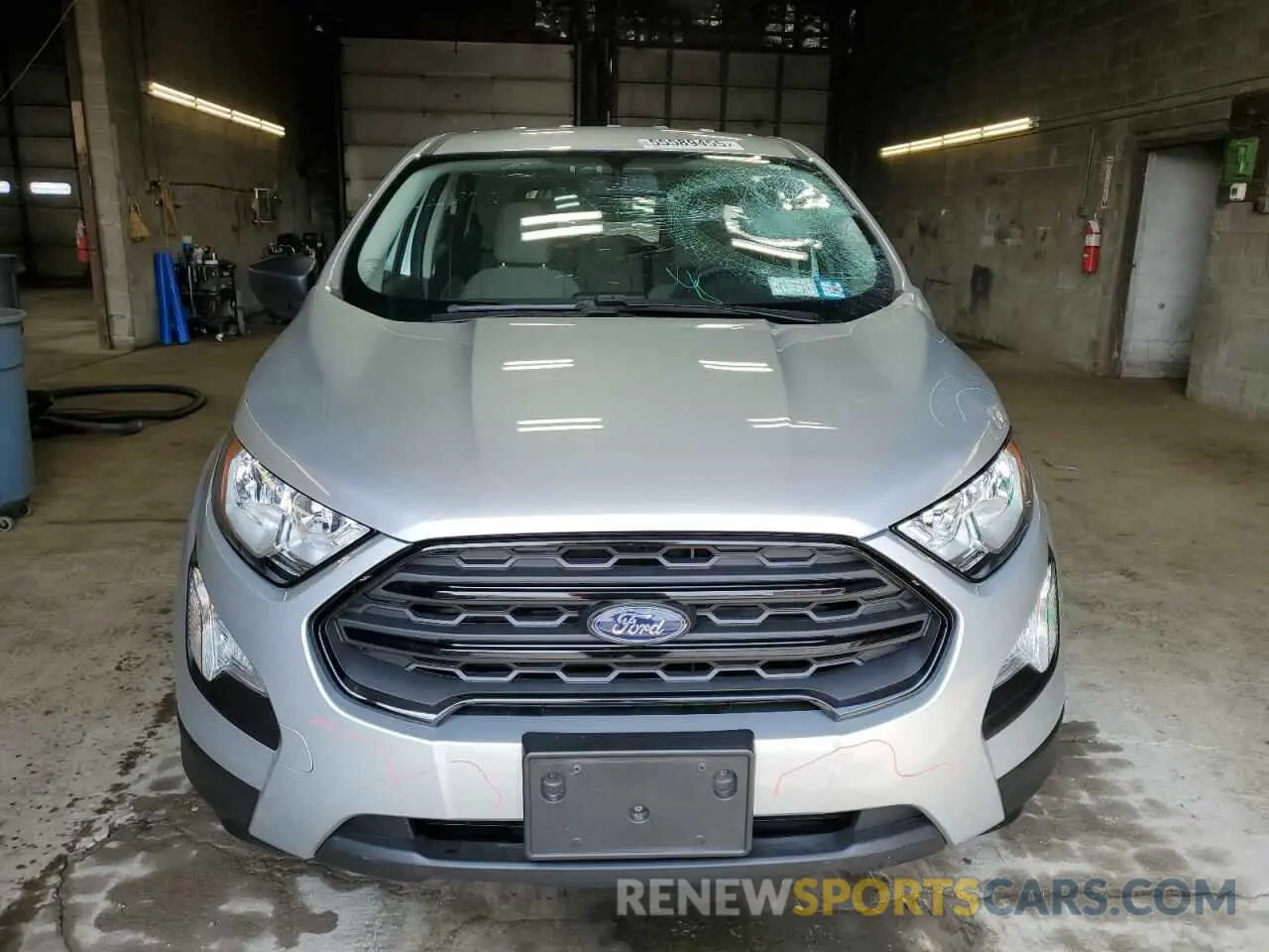 5 fotografías del automóvil dañado MAJ6S3FL1NC458696 FORD ECOSPORT 2022