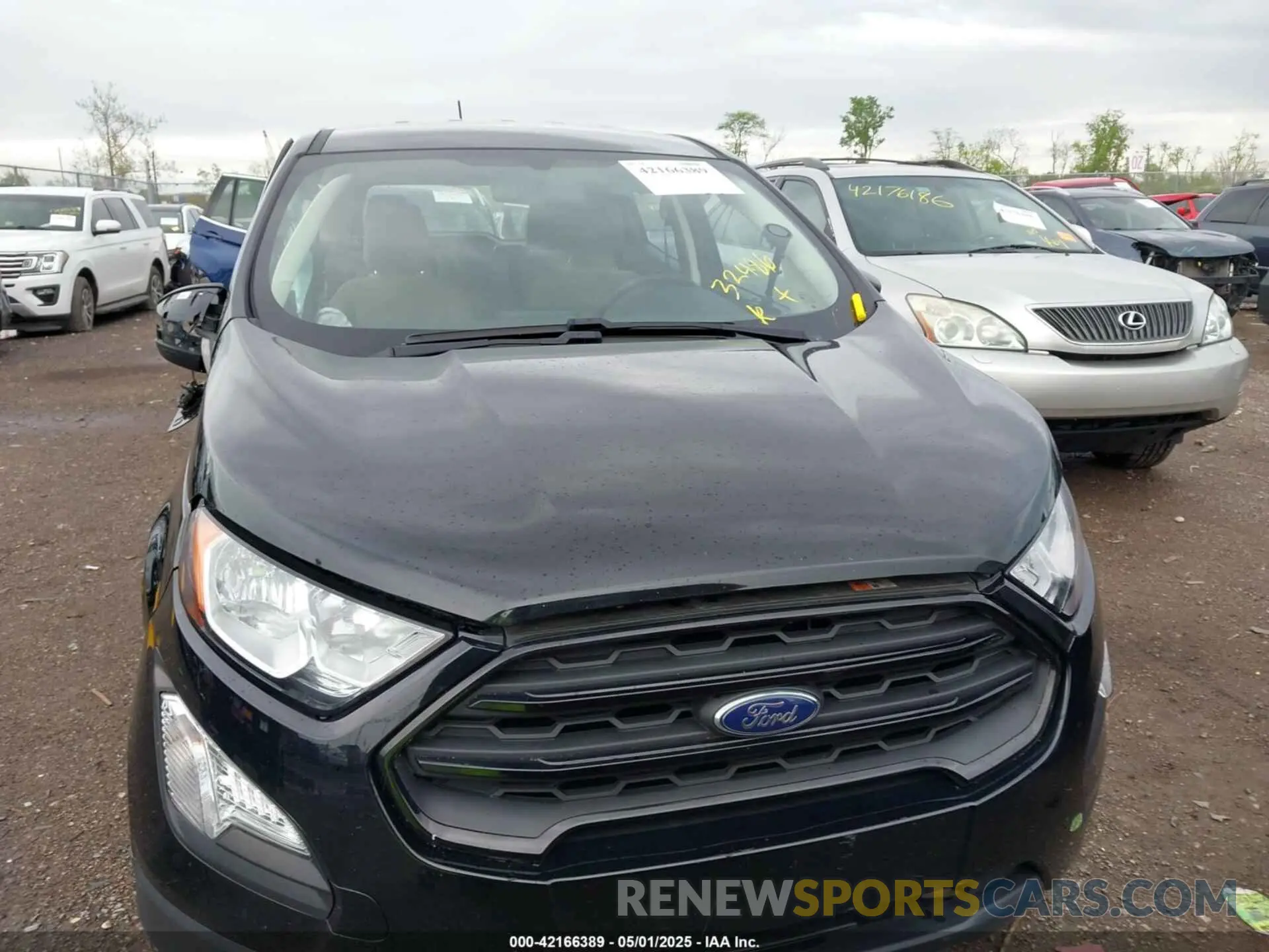 12 fotografías del automóvil dañado MAJ6S3FL3NC464015 FORD ECOSPORT 2022