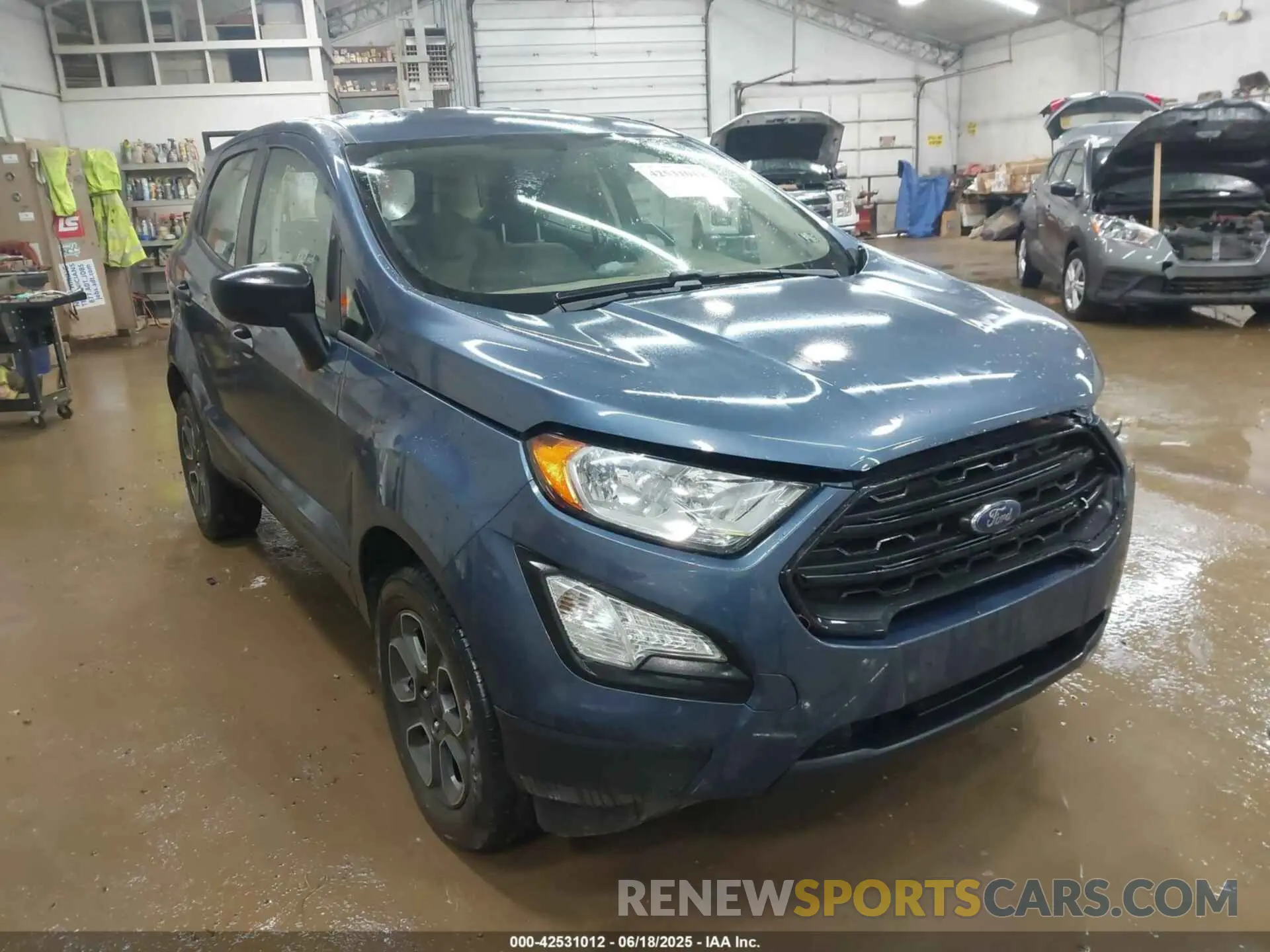 1 fotografías del automóvil dañado MAJ6S3FL3NC475001 FORD ECOSPORT 2022
