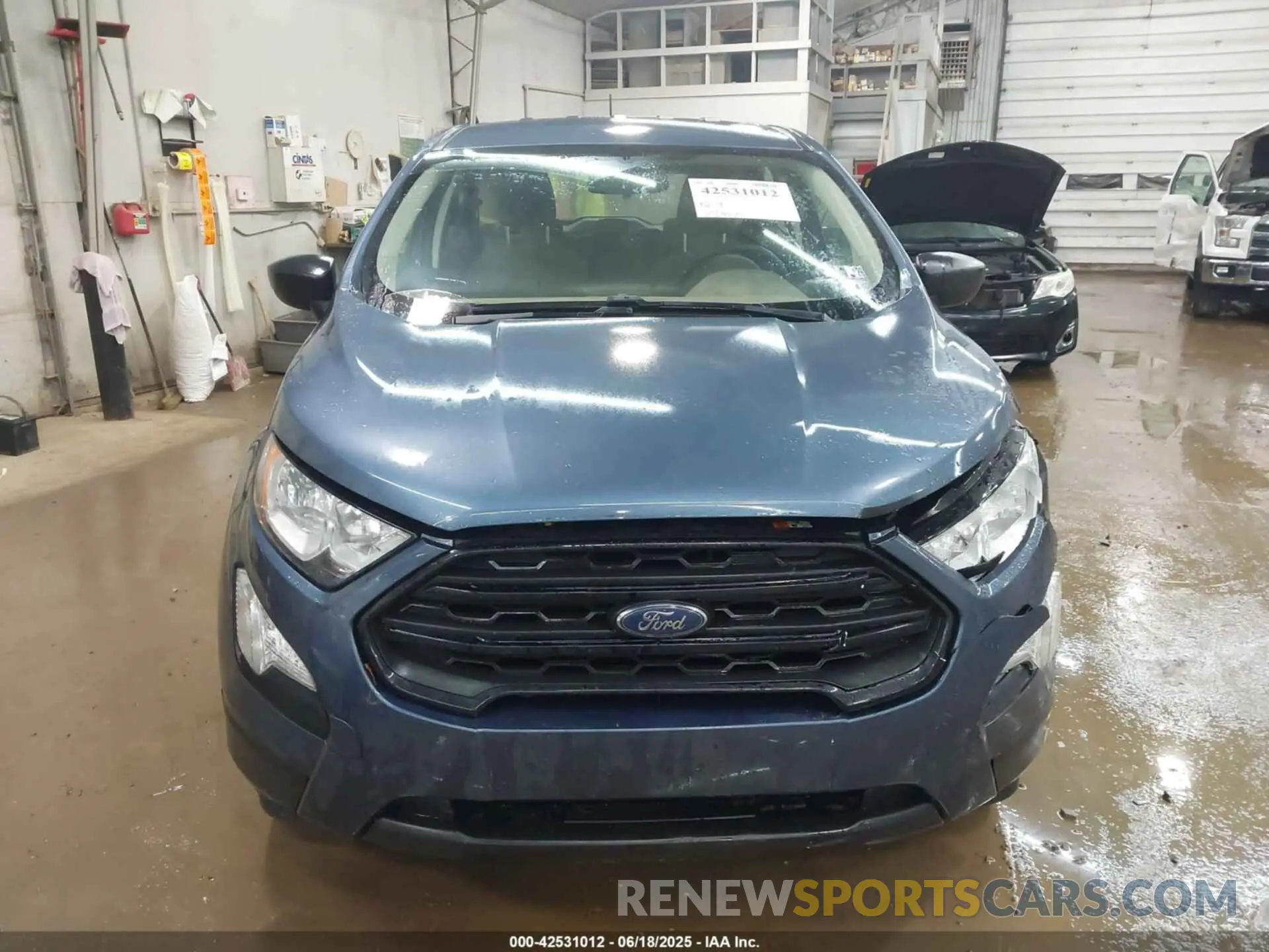 12 fotografías del automóvil dañado MAJ6S3FL3NC475001 FORD ECOSPORT 2022