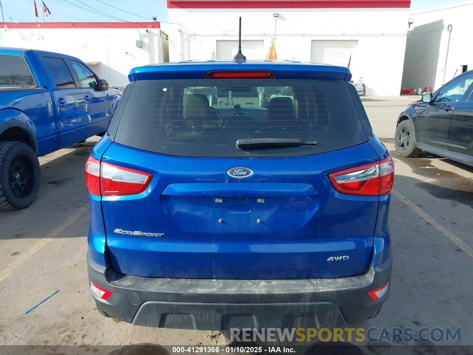 16 fotografías del automóvil dañado MAJ6S3FL4NC461673 FORD ECOSPORT 2022