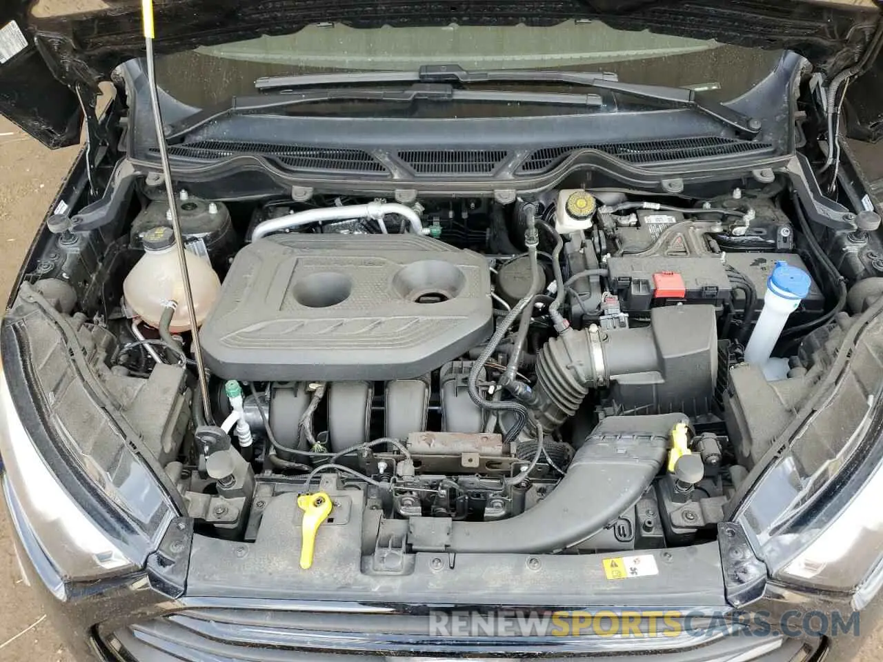 11 fotografías del automóvil dañado MAJ6S3FL4NC464783 FORD ECOSPORT 2022
