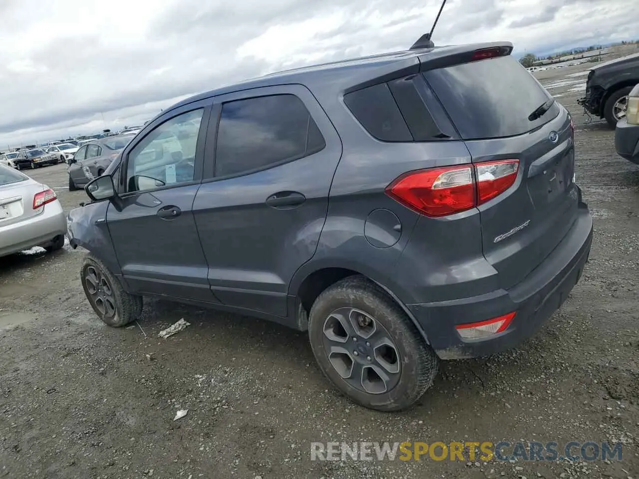 2 fotografías del automóvil dañado MAJ6S3FL4NC465299 FORD ECOSPORT 2022
