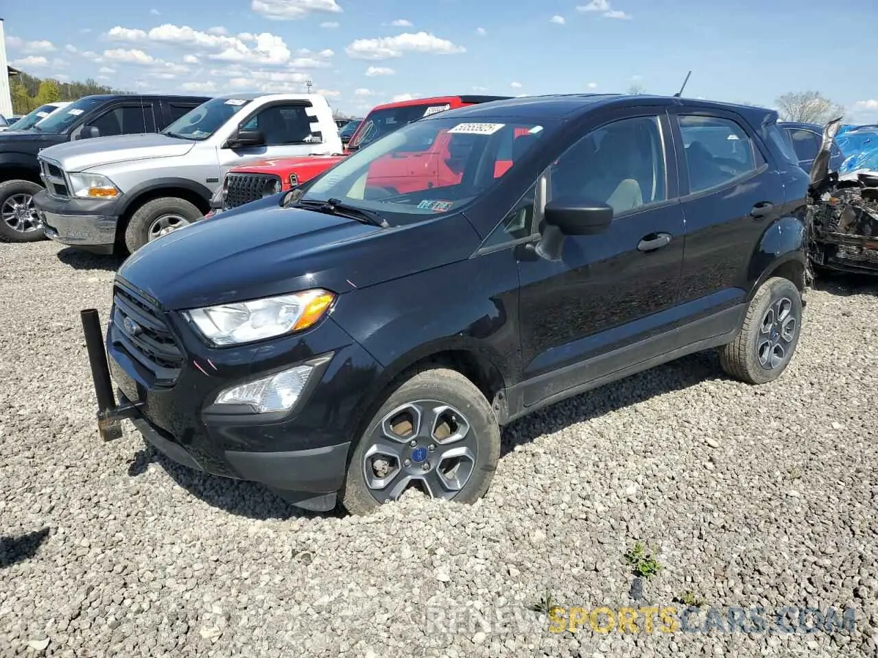 1 fotografías del automóvil dañado MAJ6S3FL4NC466808 FORD ECOSPORT 2022