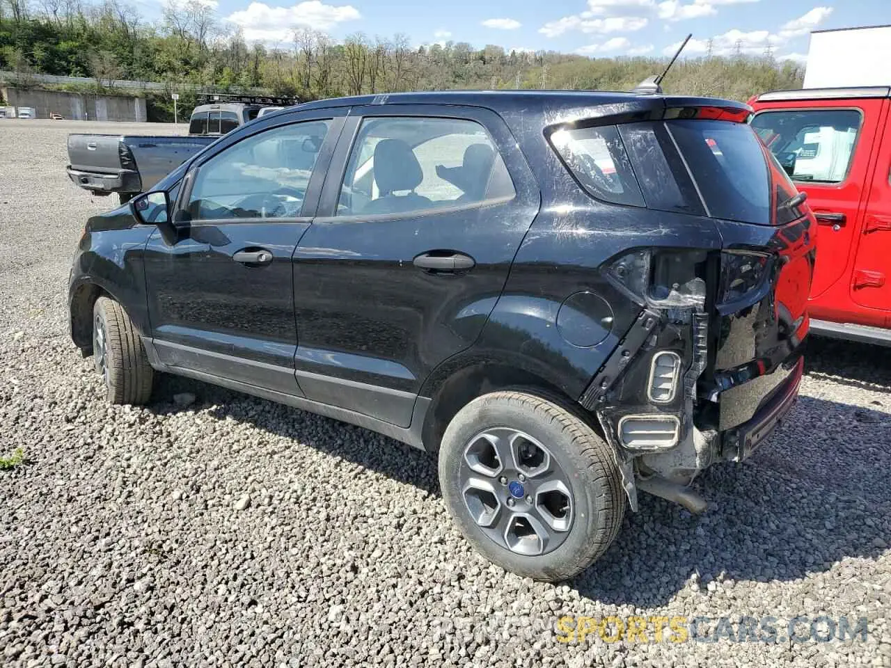 2 fotografías del automóvil dañado MAJ6S3FL4NC466808 FORD ECOSPORT 2022