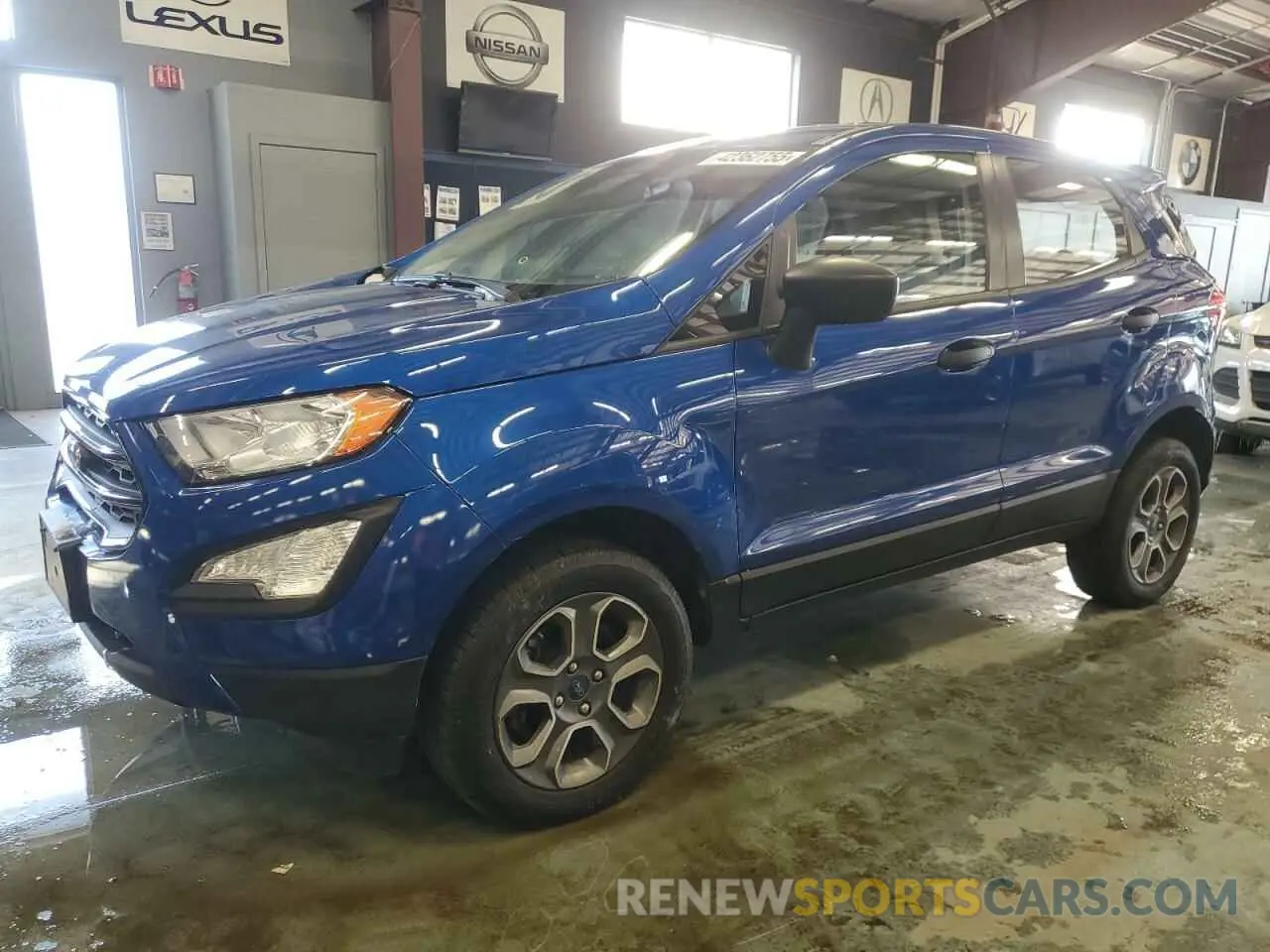 1 fotografías del automóvil dañado MAJ6S3FL8NC468058 FORD ECOSPORT 2022