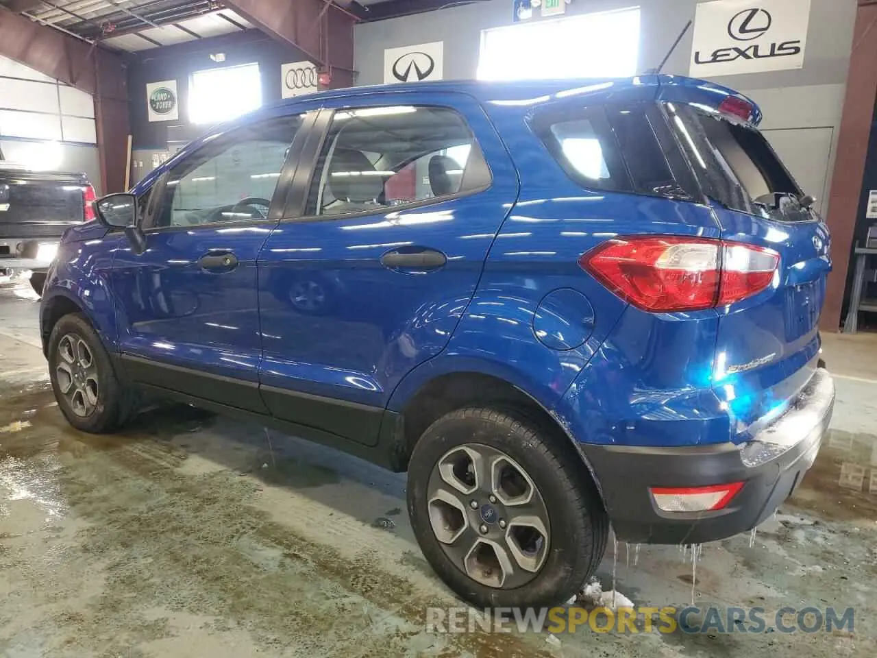 2 fotografías del automóvil dañado MAJ6S3FL8NC468058 FORD ECOSPORT 2022