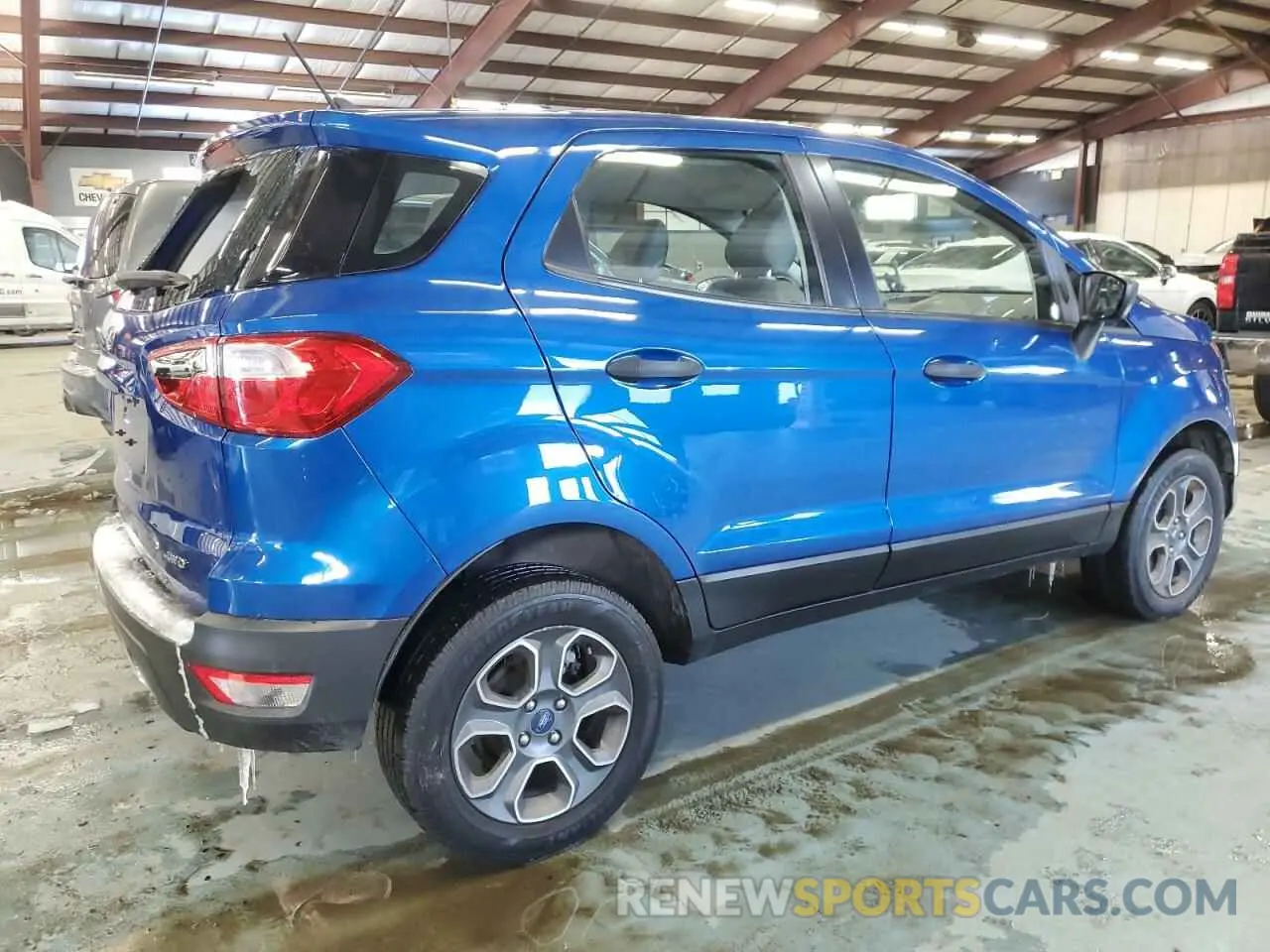 3 fotografías del automóvil dañado MAJ6S3FL8NC468058 FORD ECOSPORT 2022