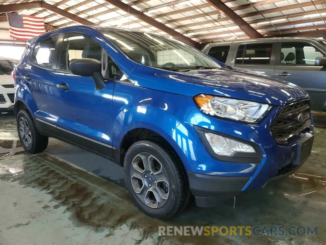 4 fotografías del automóvil dañado MAJ6S3FL8NC468058 FORD ECOSPORT 2022
