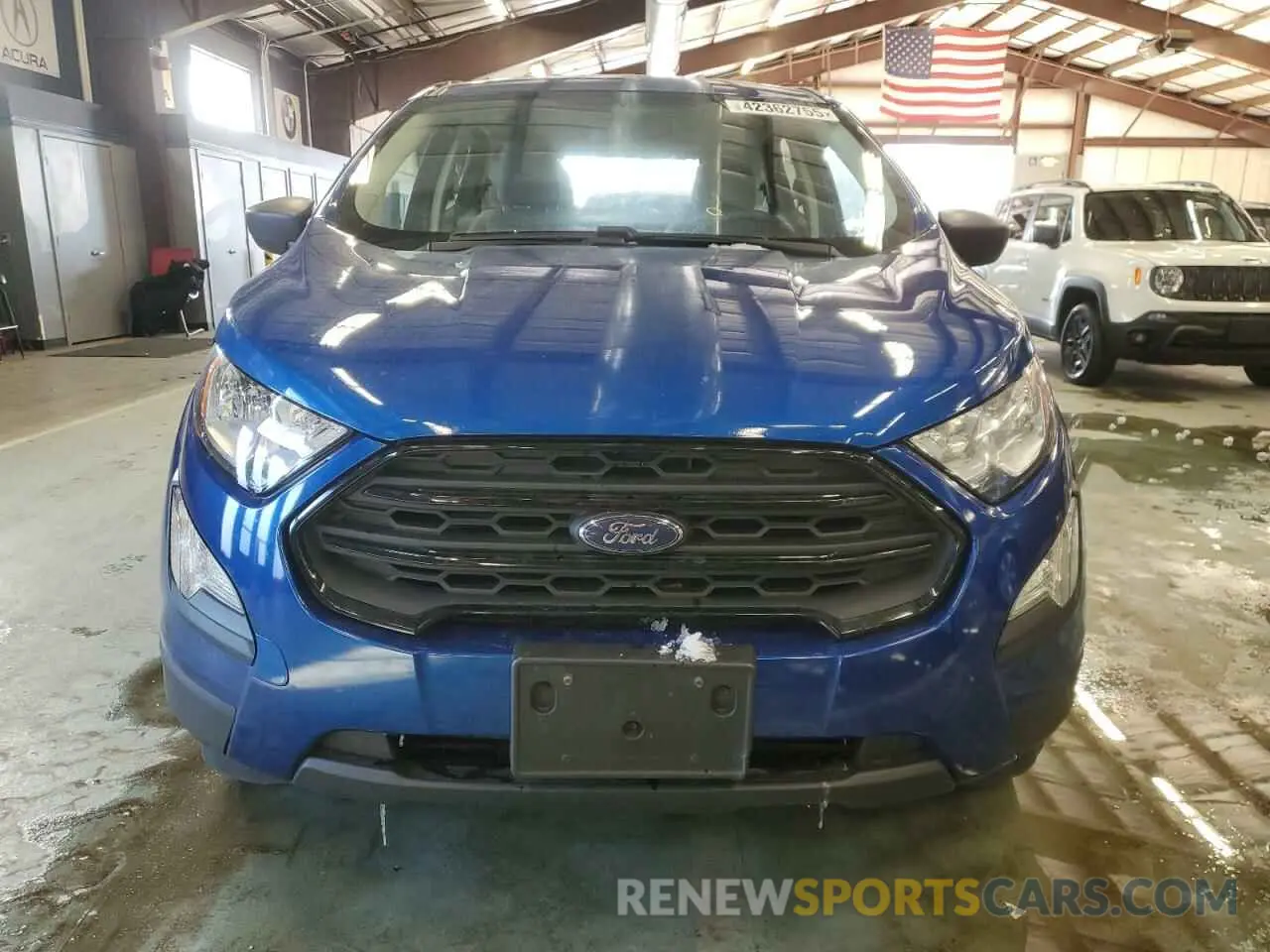 5 fotografías del automóvil dañado MAJ6S3FL8NC468058 FORD ECOSPORT 2022
