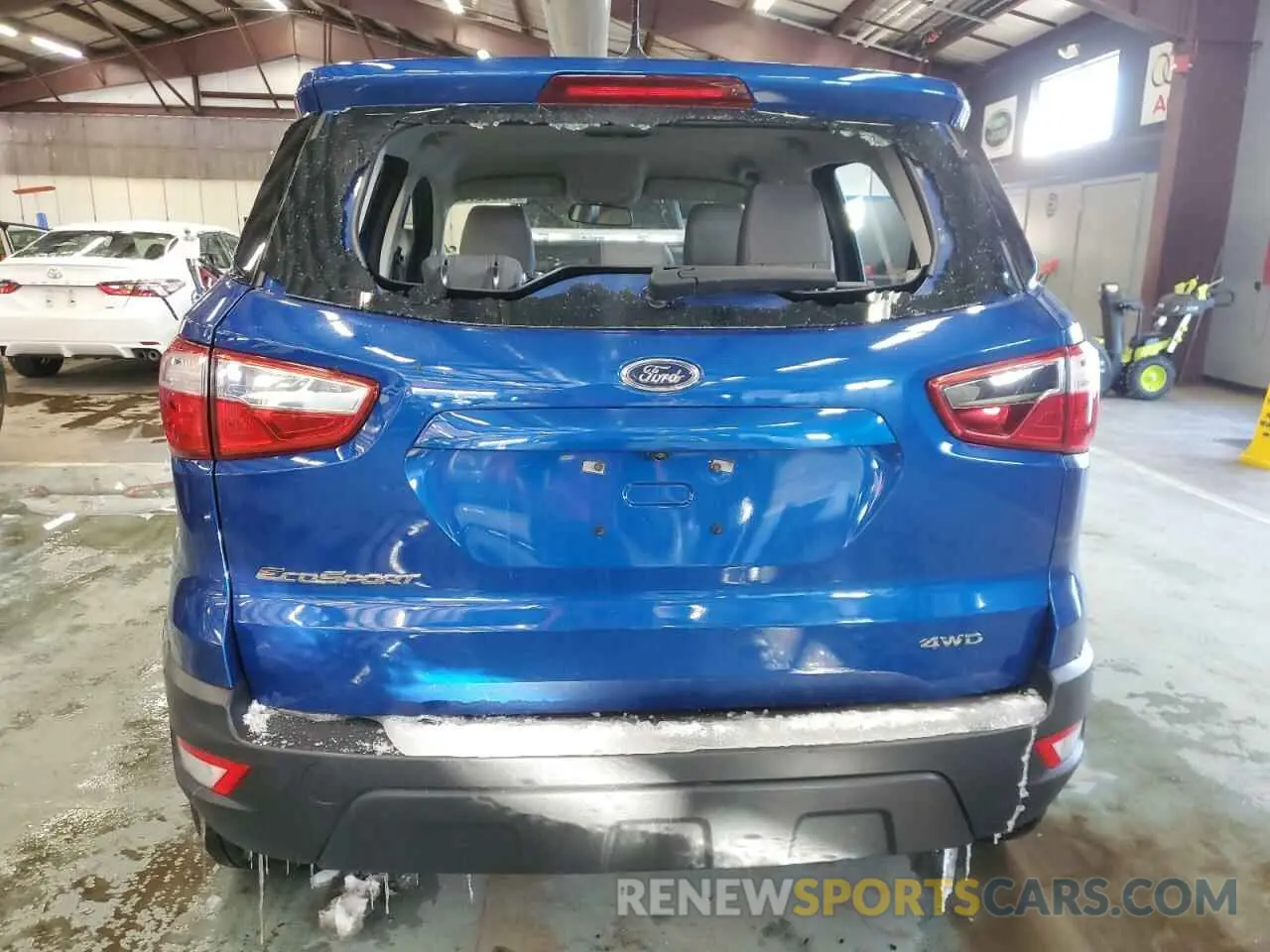 6 fotografías del automóvil dañado MAJ6S3FL8NC468058 FORD ECOSPORT 2022