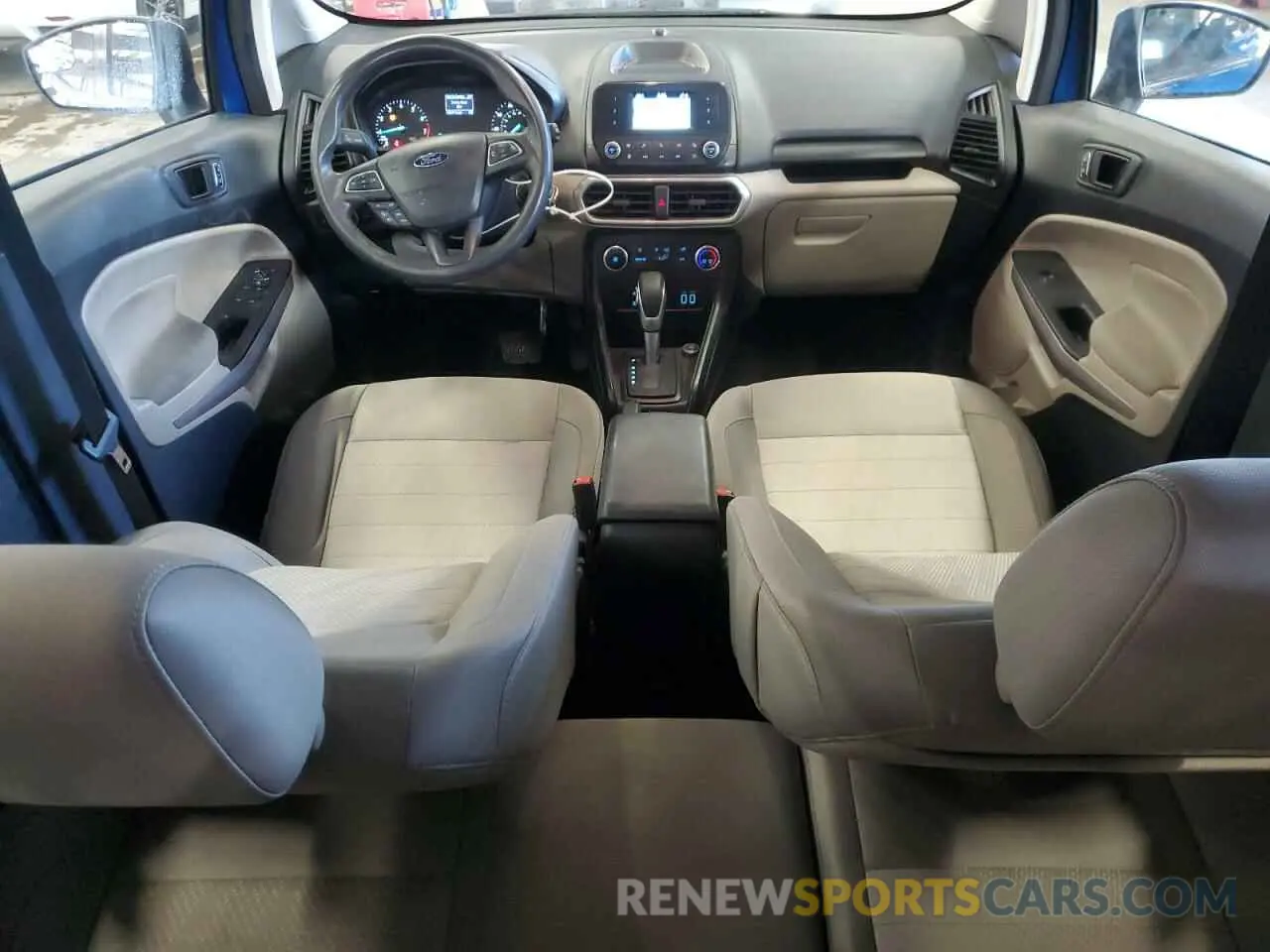 8 fotografías del automóvil dañado MAJ6S3FL8NC468058 FORD ECOSPORT 2022