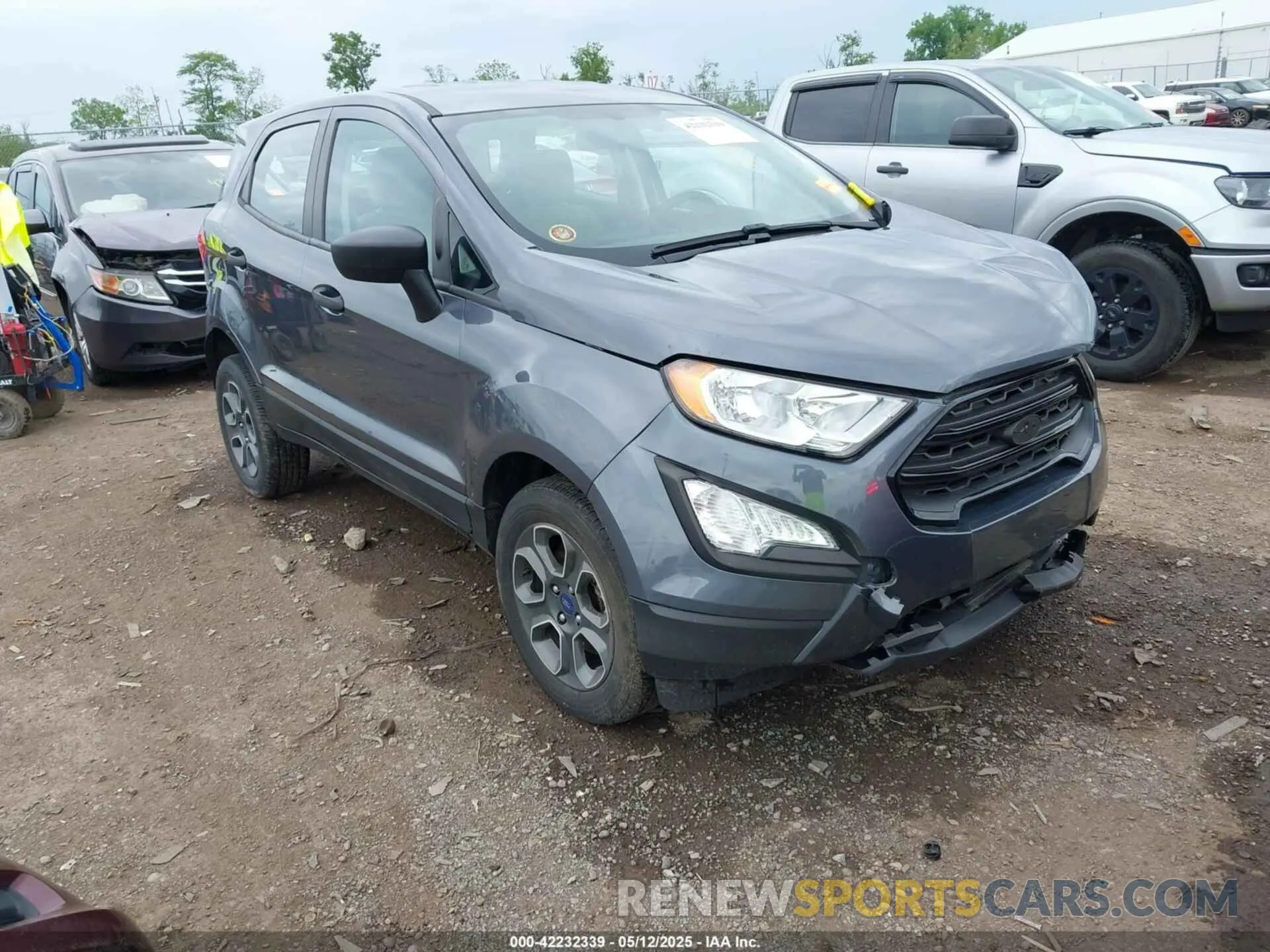 1 fotografías del automóvil dañado MAJ6S3FLXNC460253 FORD ECOSPORT 2022