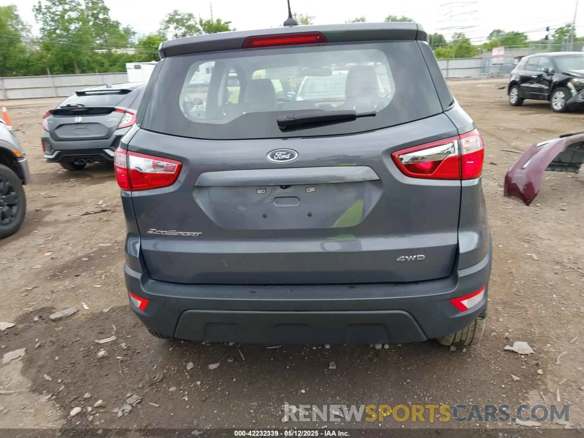 16 fotografías del automóvil dañado MAJ6S3FLXNC460253 FORD ECOSPORT 2022