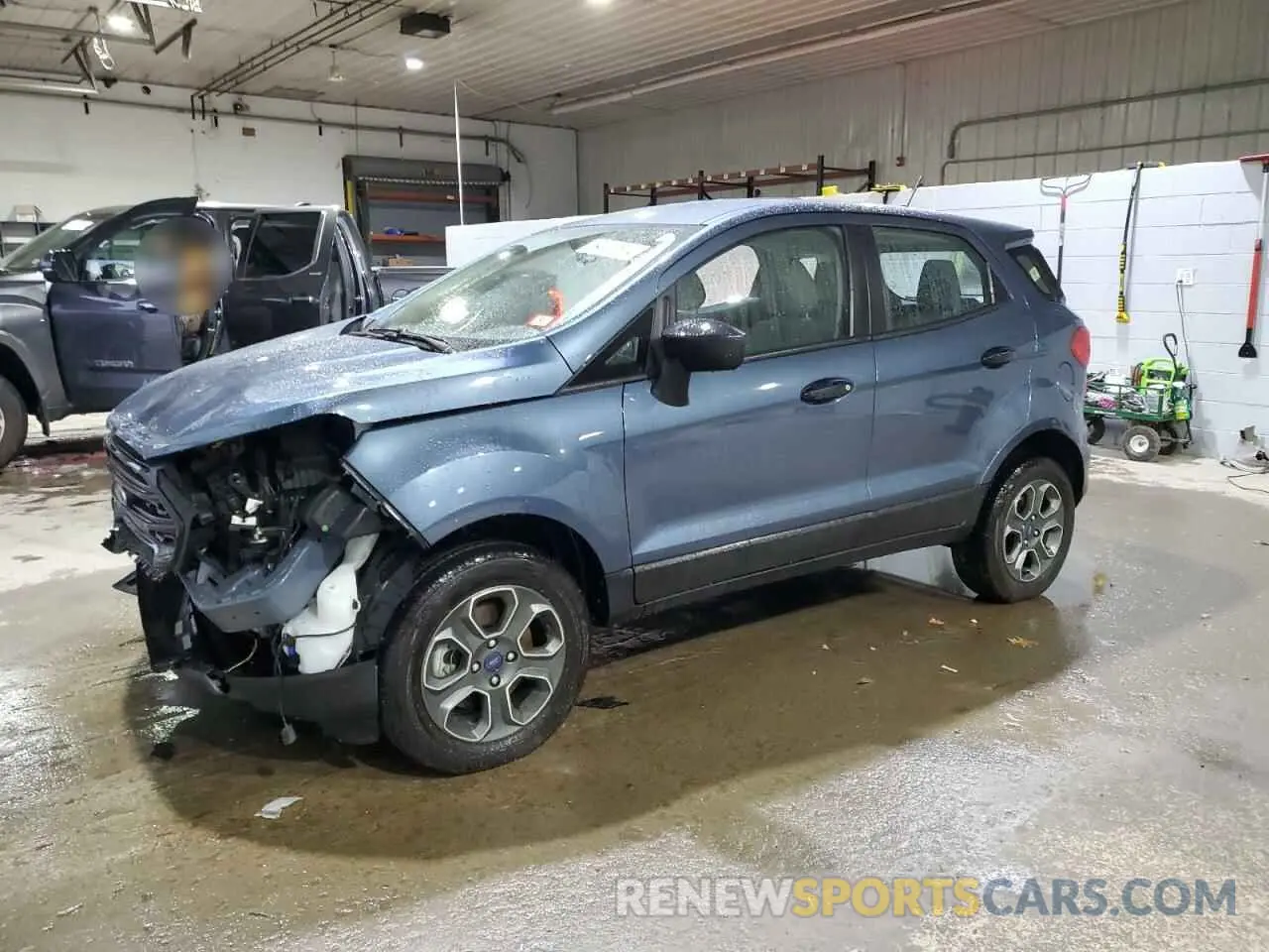 1 fotografías del automóvil dañado MAJ6S3FLXNC472788 FORD ECOSPORT 2022