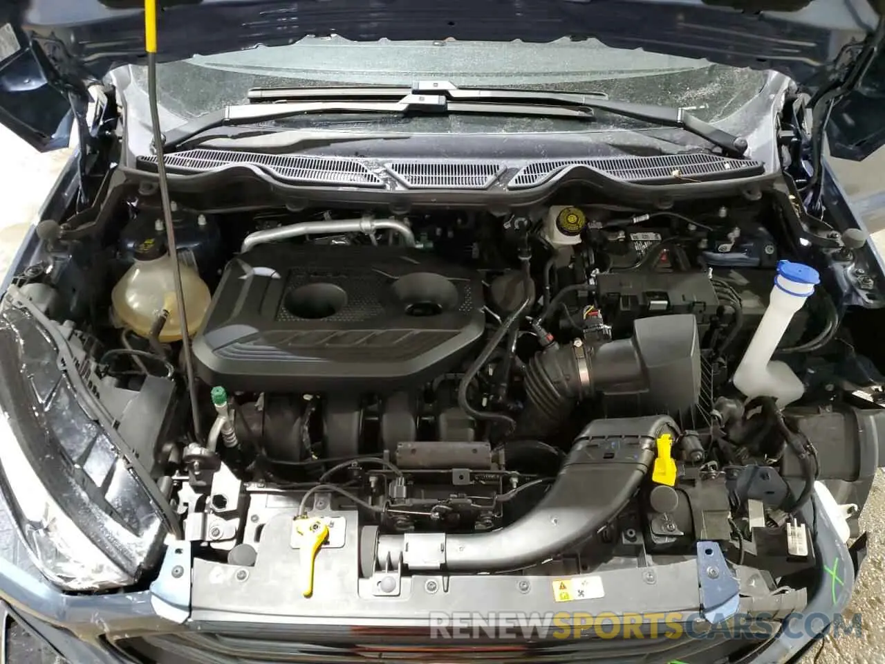12 fotografías del automóvil dañado MAJ6S3FLXNC472788 FORD ECOSPORT 2022