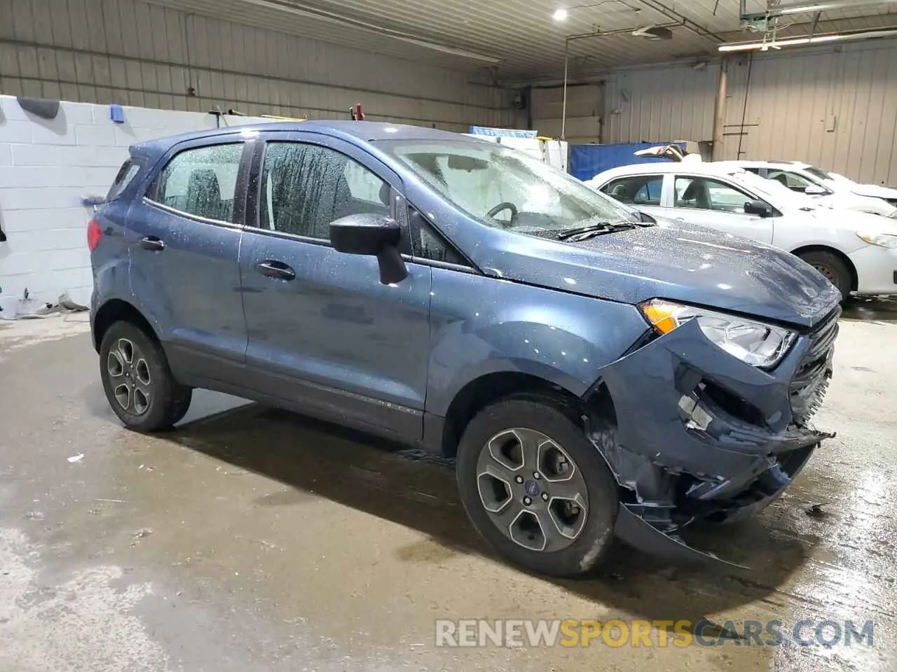4 fotografías del automóvil dañado MAJ6S3FLXNC472788 FORD ECOSPORT 2022