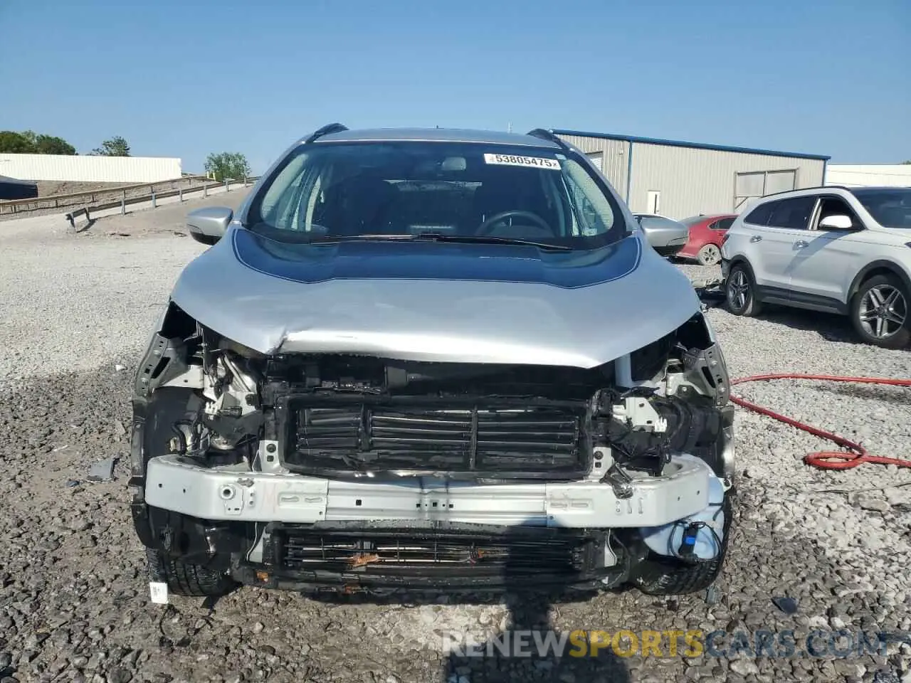5 fotografías del automóvil dañado MAJ6S3GL0NC471292 FORD ECOSPORT 2022