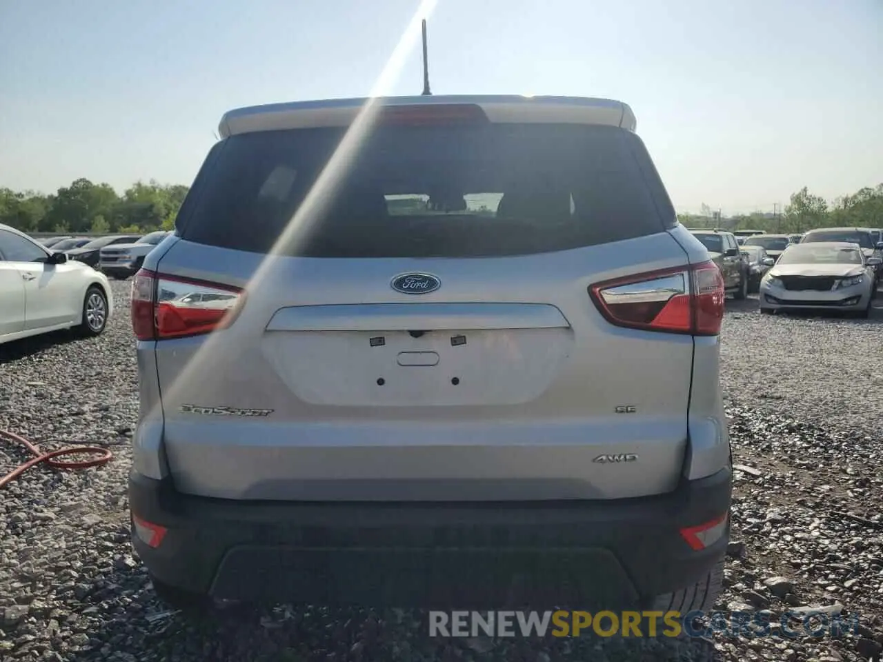 6 fotografías del automóvil dañado MAJ6S3GL0NC471292 FORD ECOSPORT 2022