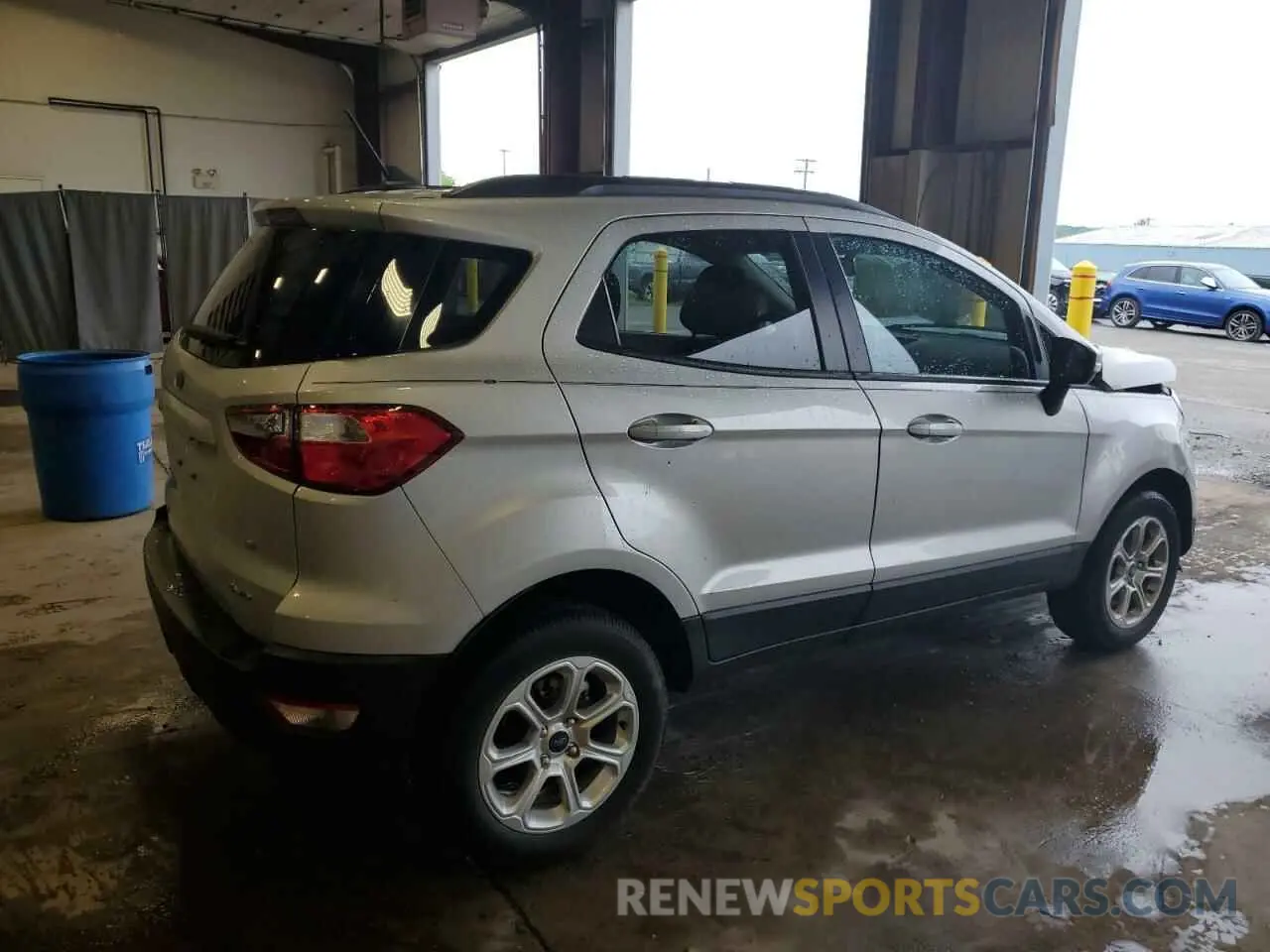 3 fotografías del automóvil dañado MAJ6S3GL2NC462822 FORD ECOSPORT 2022