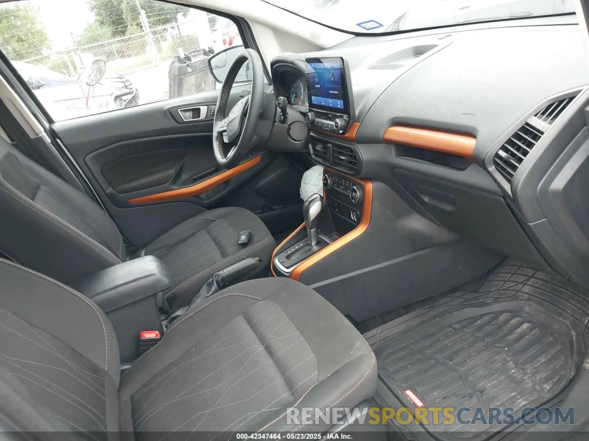 5 fotografías del automóvil dañado MAJ6S3GL2NC469916 FORD ECOSPORT 2022