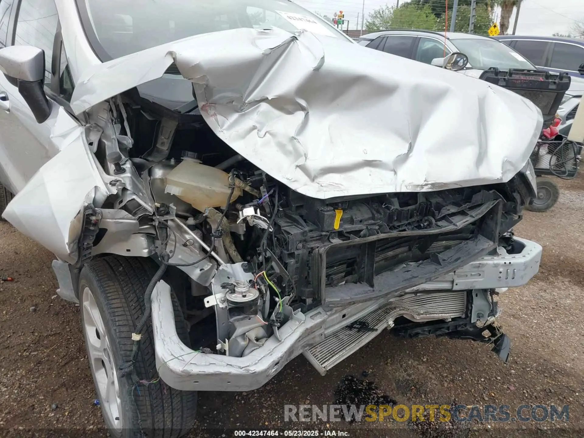6 fotografías del automóvil dañado MAJ6S3GL2NC469916 FORD ECOSPORT 2022