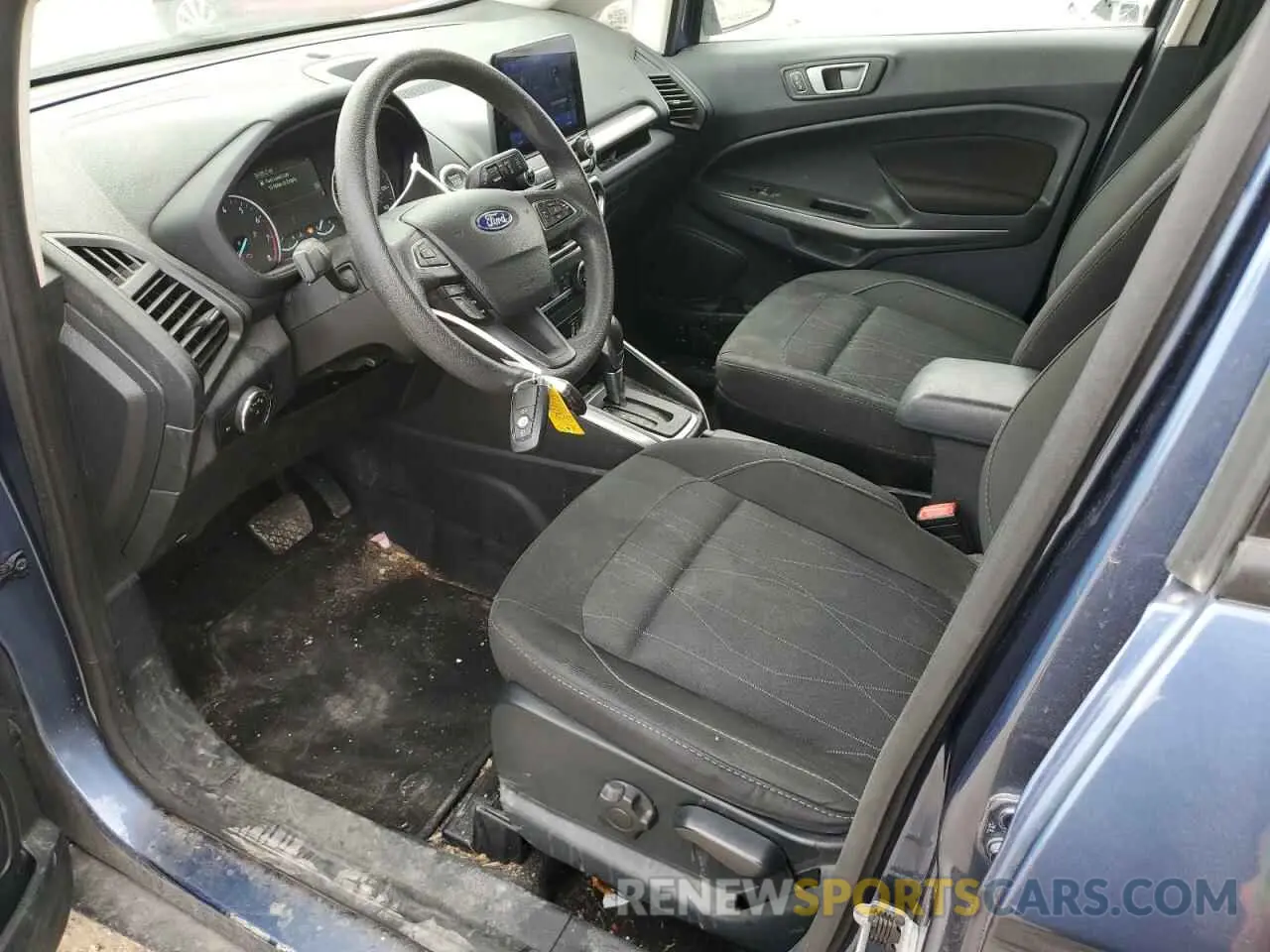 7 fotografías del automóvil dañado MAJ6S3GL2NC469964 FORD ECOSPORT 2022