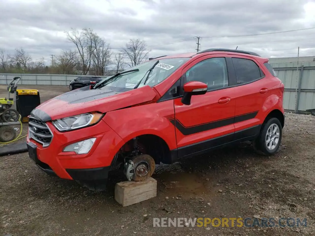 1 fotografías del automóvil dañado MAJ6S3GL4NC466502 FORD ECOSPORT 2022