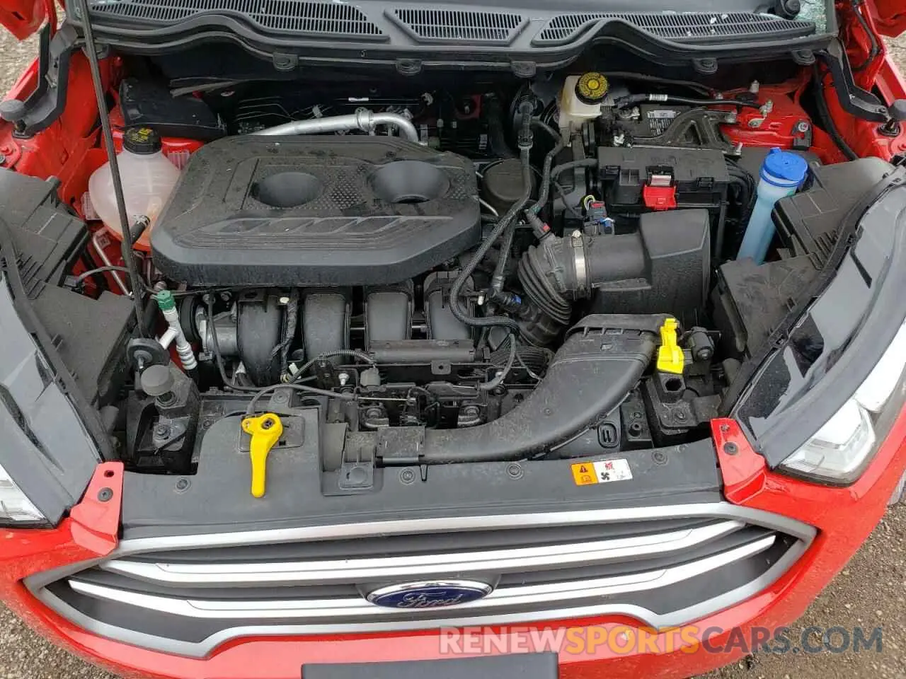 12 fotografías del automóvil dañado MAJ6S3GL4NC466502 FORD ECOSPORT 2022