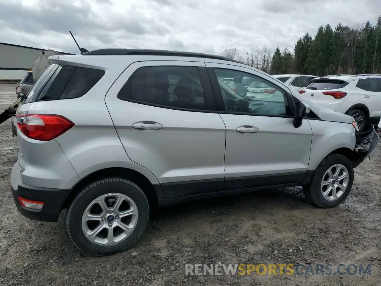 3 fotografías del automóvil dañado MAJ6S3GL4NC469769 FORD ECOSPORT 2022
