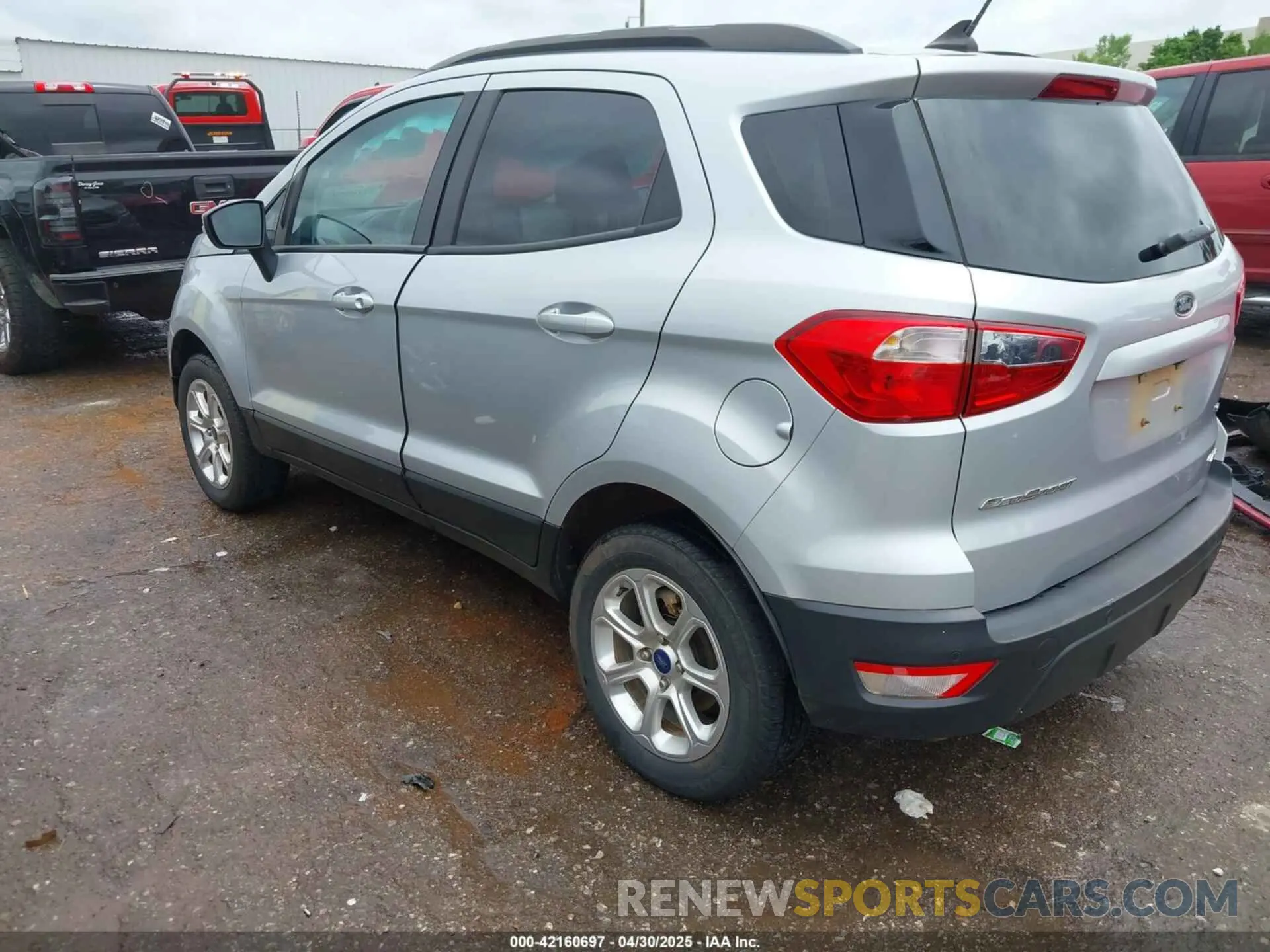 3 fotografías del automóvil dañado MAJ6S3GL4NC469920 FORD ECOSPORT 2022