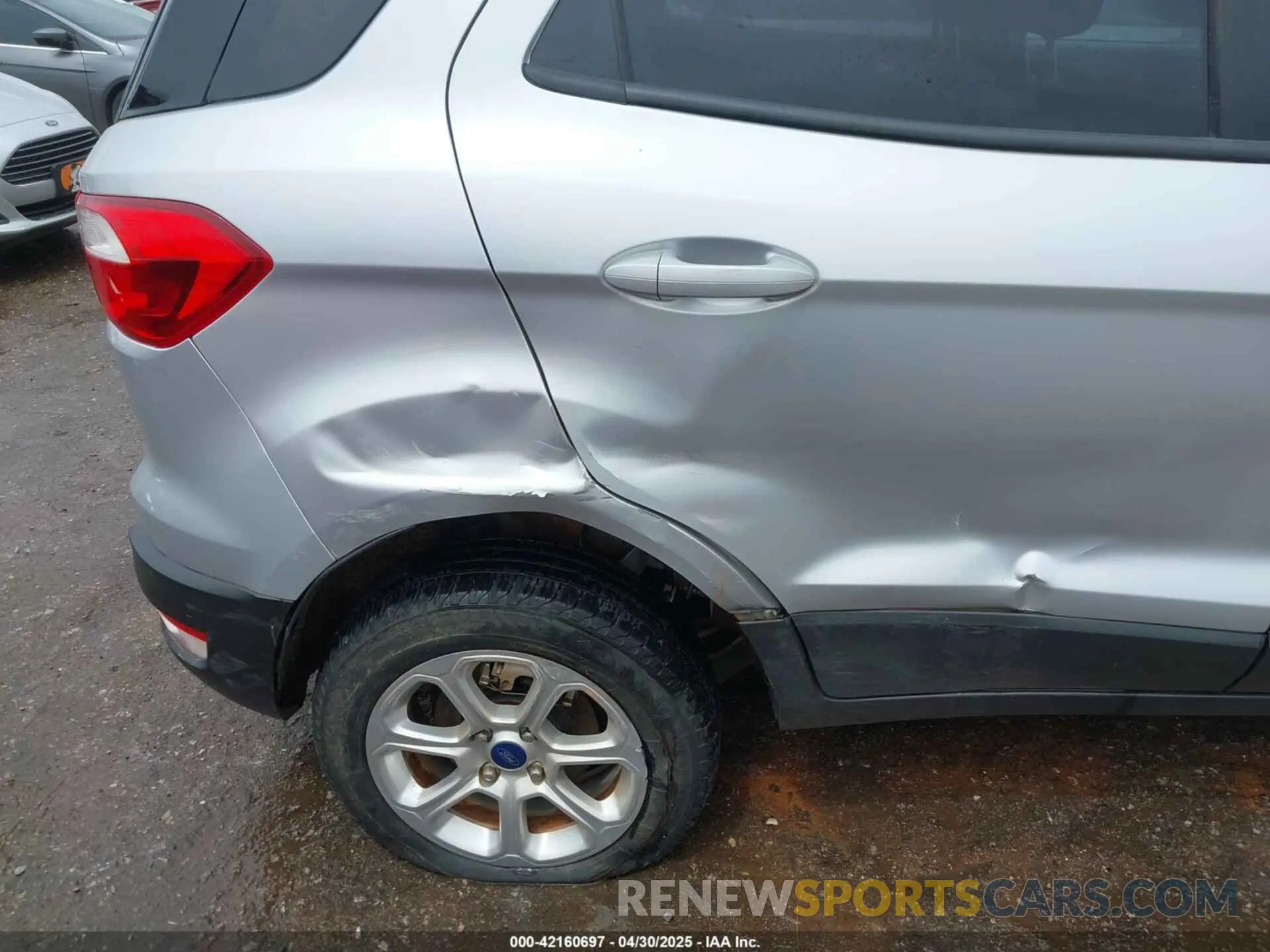 6 fotografías del automóvil dañado MAJ6S3GL4NC469920 FORD ECOSPORT 2022