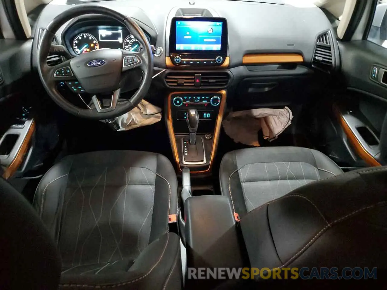 8 fotografías del automóvil dañado MAJ6S3GL4NC472526 FORD ECOSPORT 2022