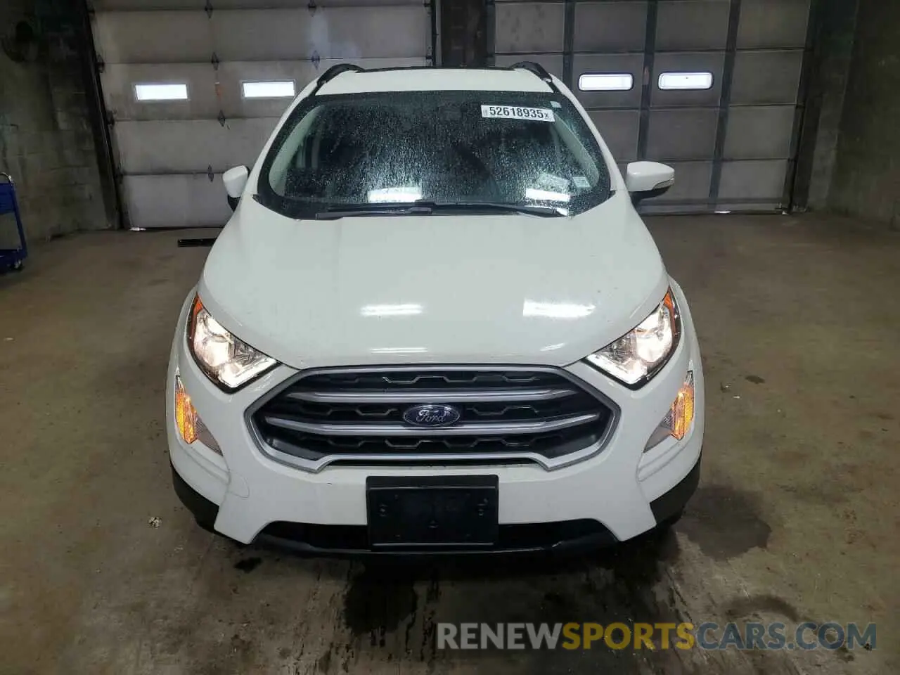 5 fotografías del automóvil dañado MAJ6S3GL4NC475684 FORD ECOSPORT 2022