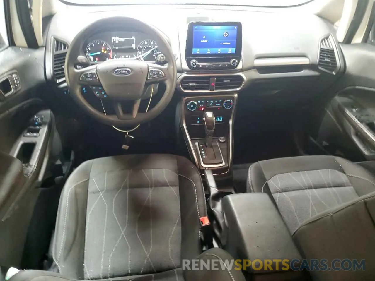 8 fotografías del automóvil dañado MAJ6S3GL4NC475684 FORD ECOSPORT 2022
