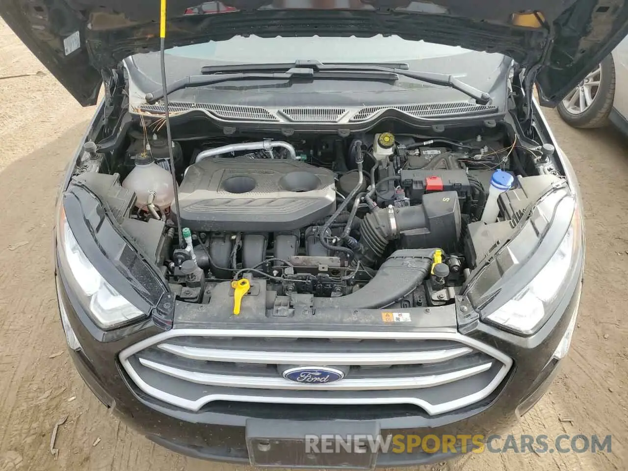 12 fotografías del automóvil dañado MAJ6S3GL5NC458764 FORD ECOSPORT 2022