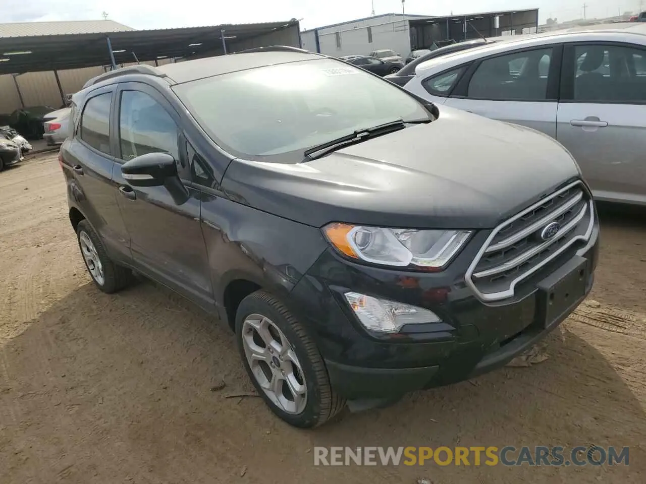 4 fotografías del automóvil dañado MAJ6S3GL5NC458764 FORD ECOSPORT 2022