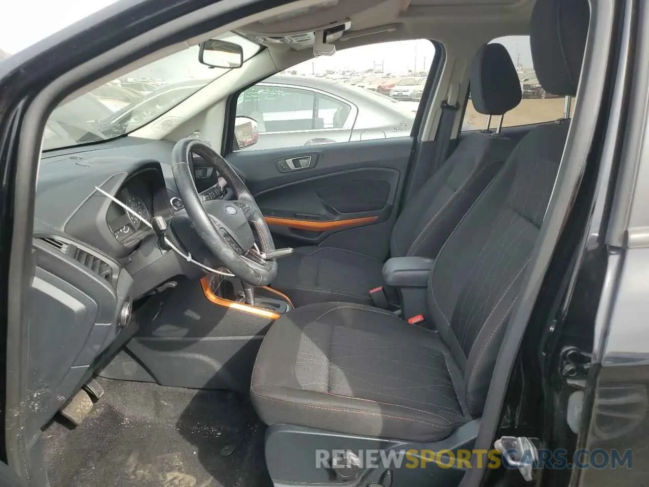 7 fotografías del automóvil dañado MAJ6S3GL5NC458764 FORD ECOSPORT 2022