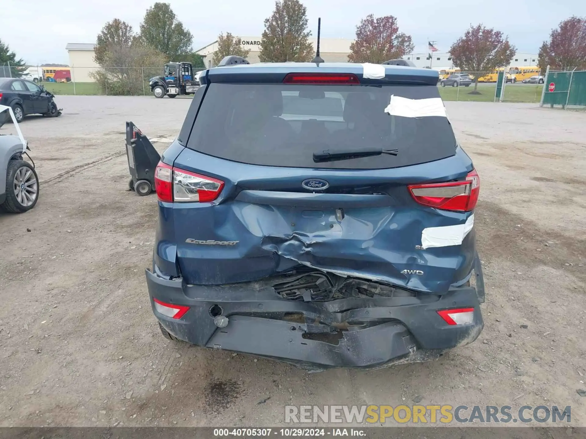 16 fotografías del automóvil dañado MAJ6S3GL5NC472616 FORD ECOSPORT 2022