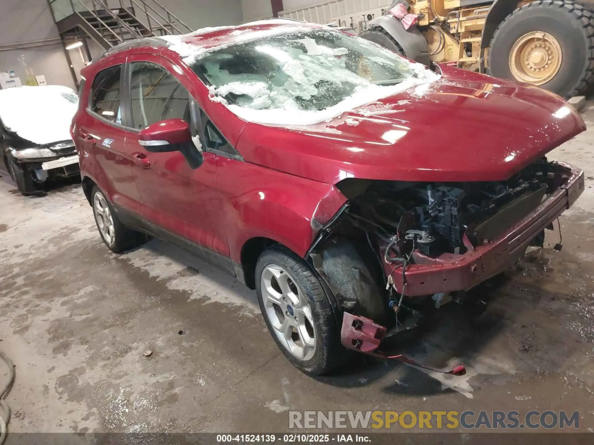1 fotografías del automóvil dañado MAJ6S3GL6NC456859 FORD ECOSPORT 2022